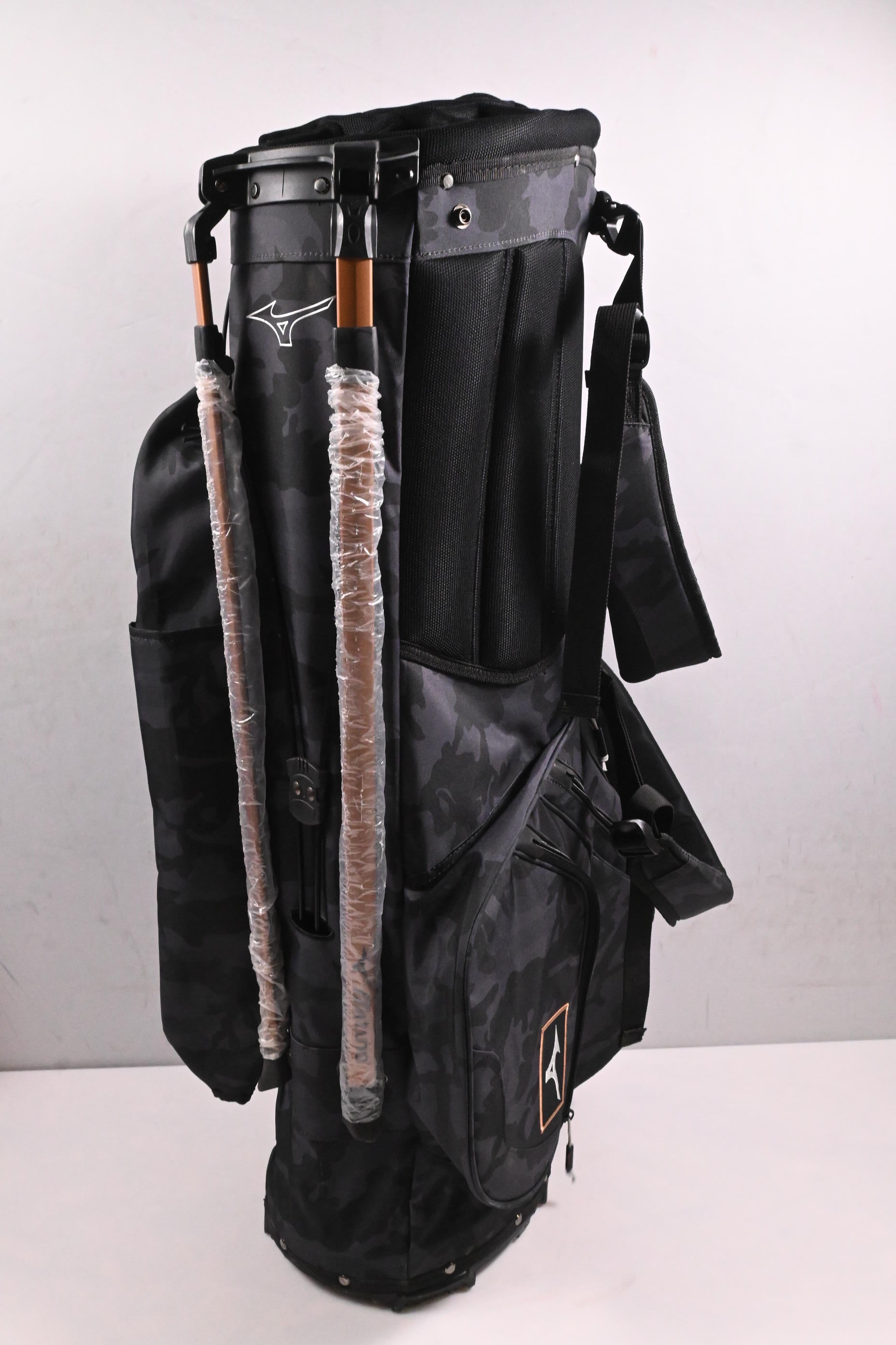 Mizuno BR-DX Hybrid Stand Bag / 14-Way Divider / Black