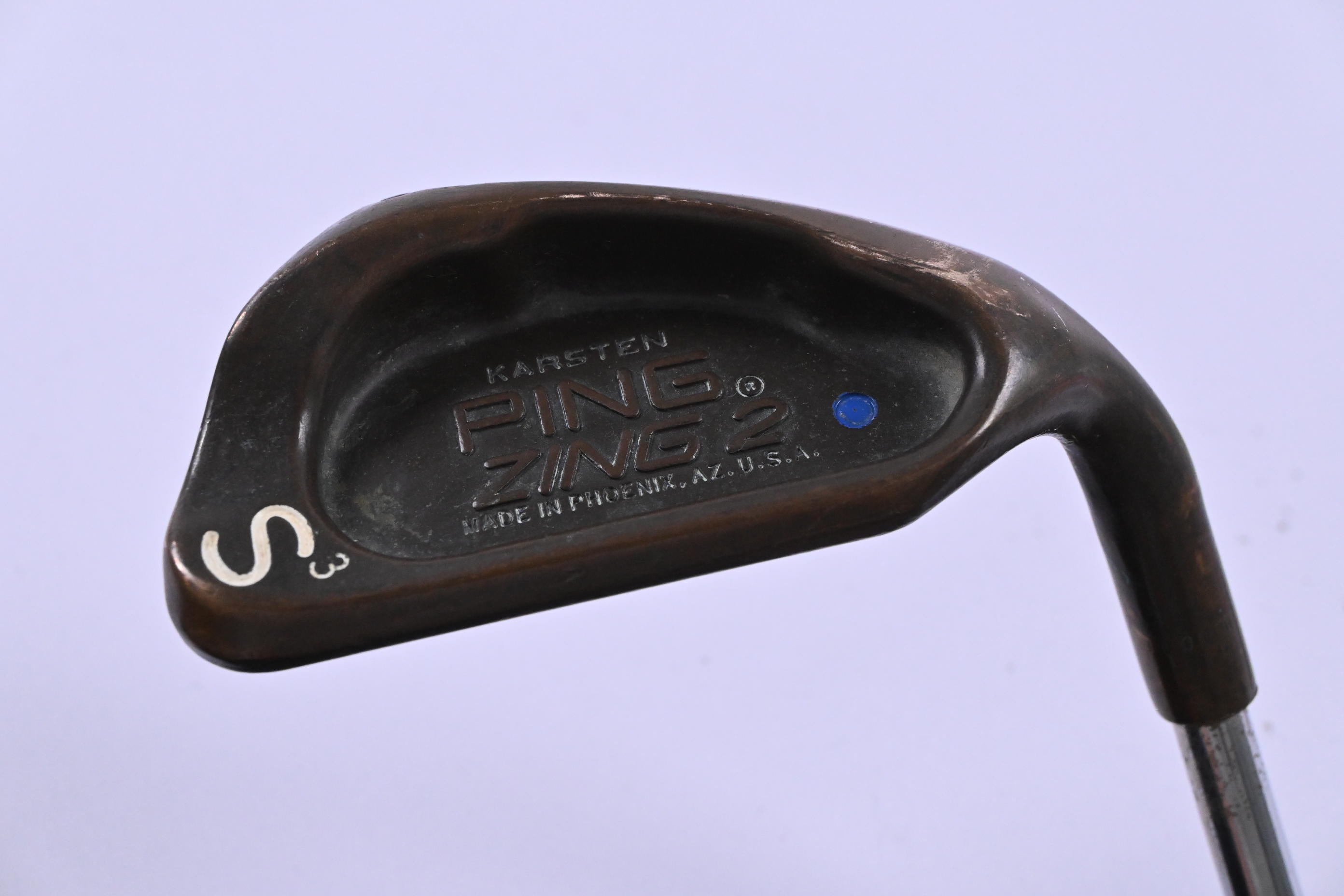 Ping Zing 2 BeCu Sand Wedge / Blue Dot / 52 Degree / Stiff Flex Ping Kartsen JZ