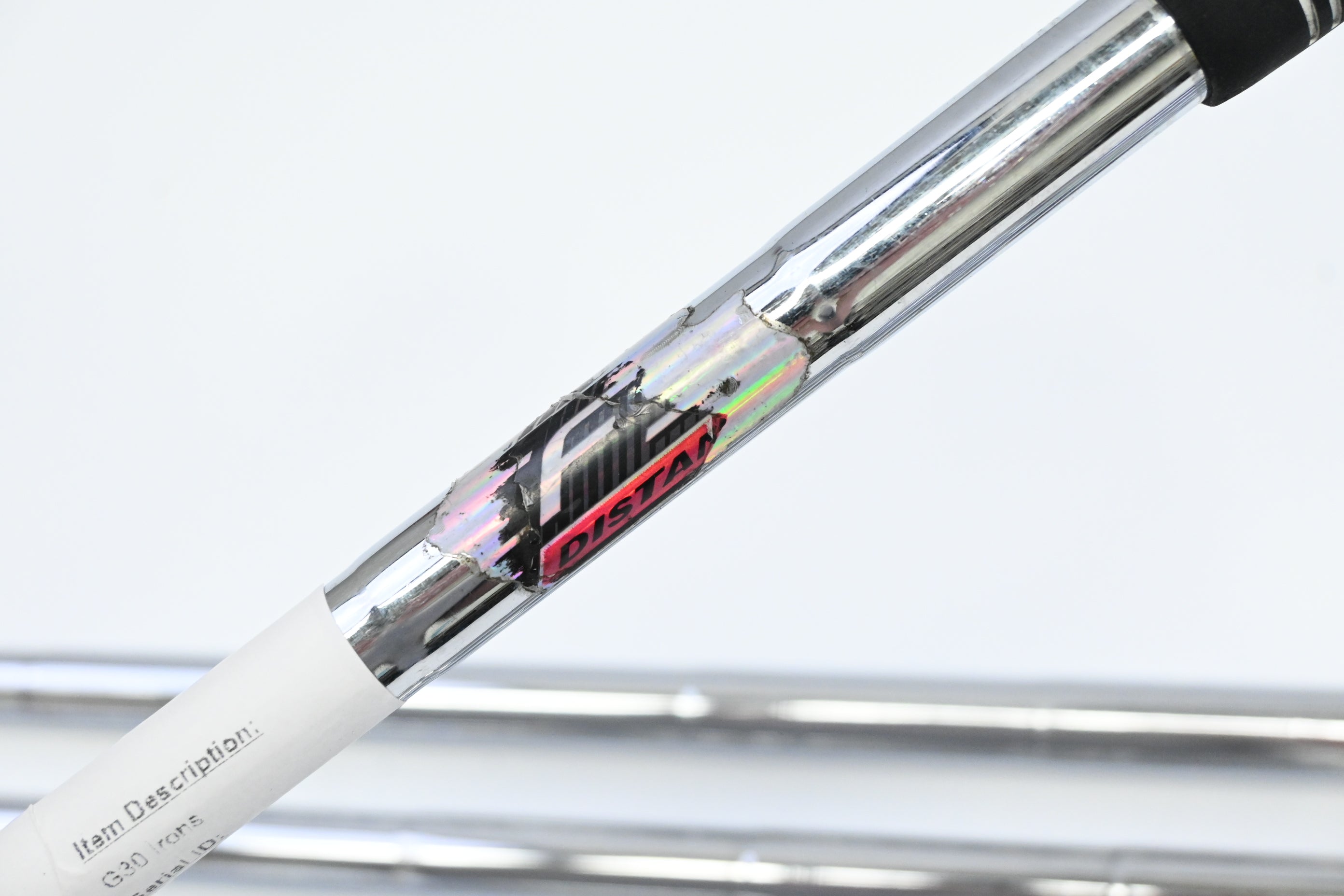 Ping G30 Irons / 5-PW / Black Dot / Regular Flex Ping CFS Distance Shafts