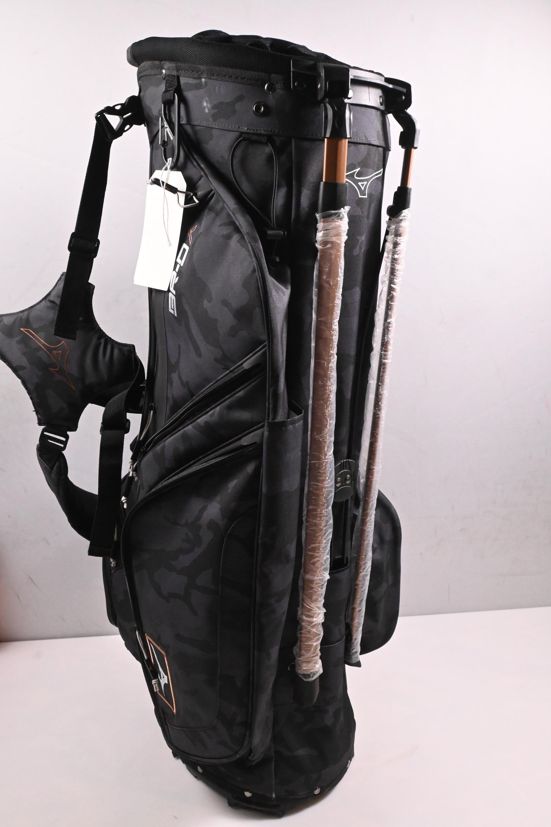 Mizuno BR-DX Hybrid Stand Bag / 14-Way Divider / Black