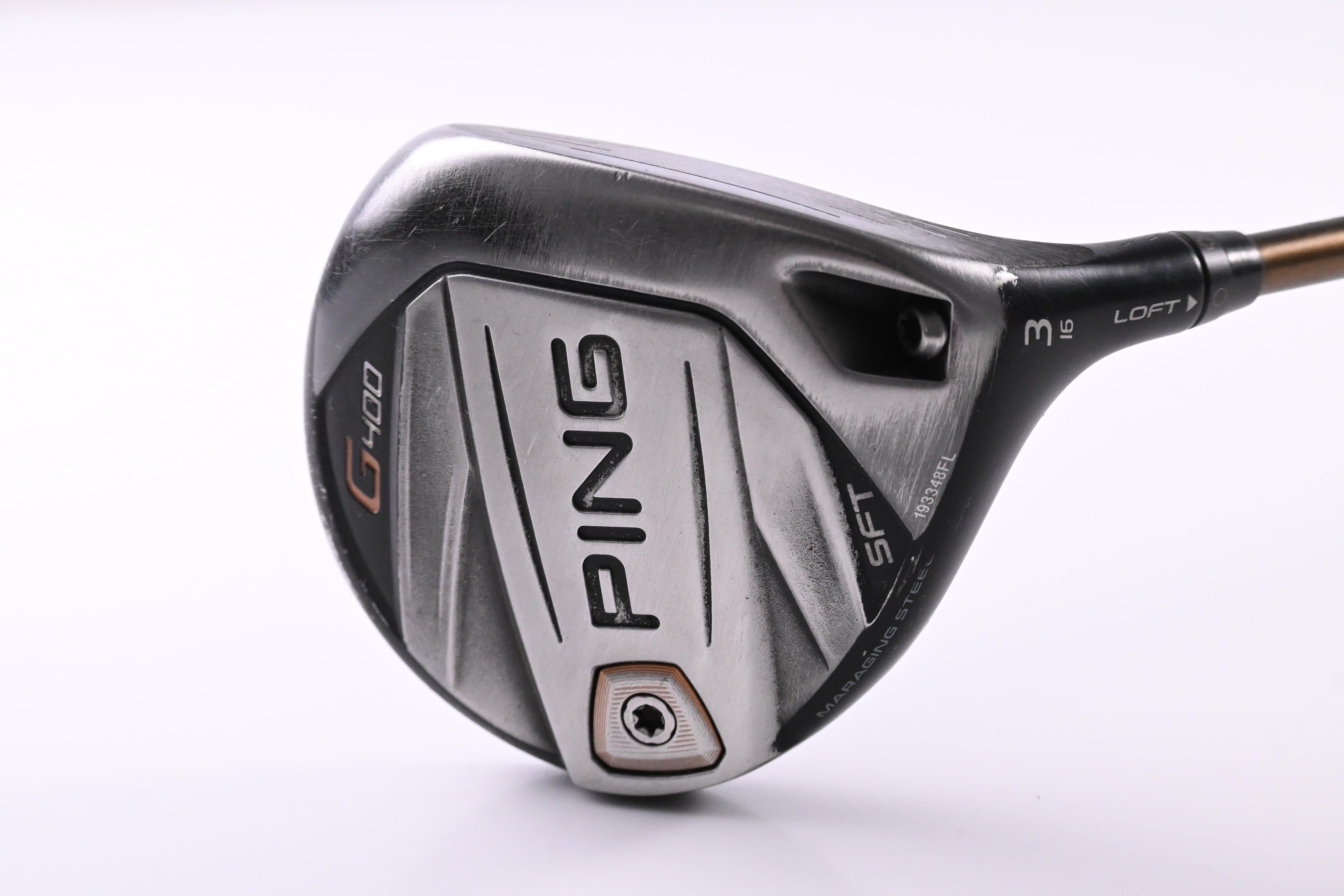 Ping G400 SFT #3 Wood / 16 Degree / Regular Flex Ping Alta CB 65 Shaft