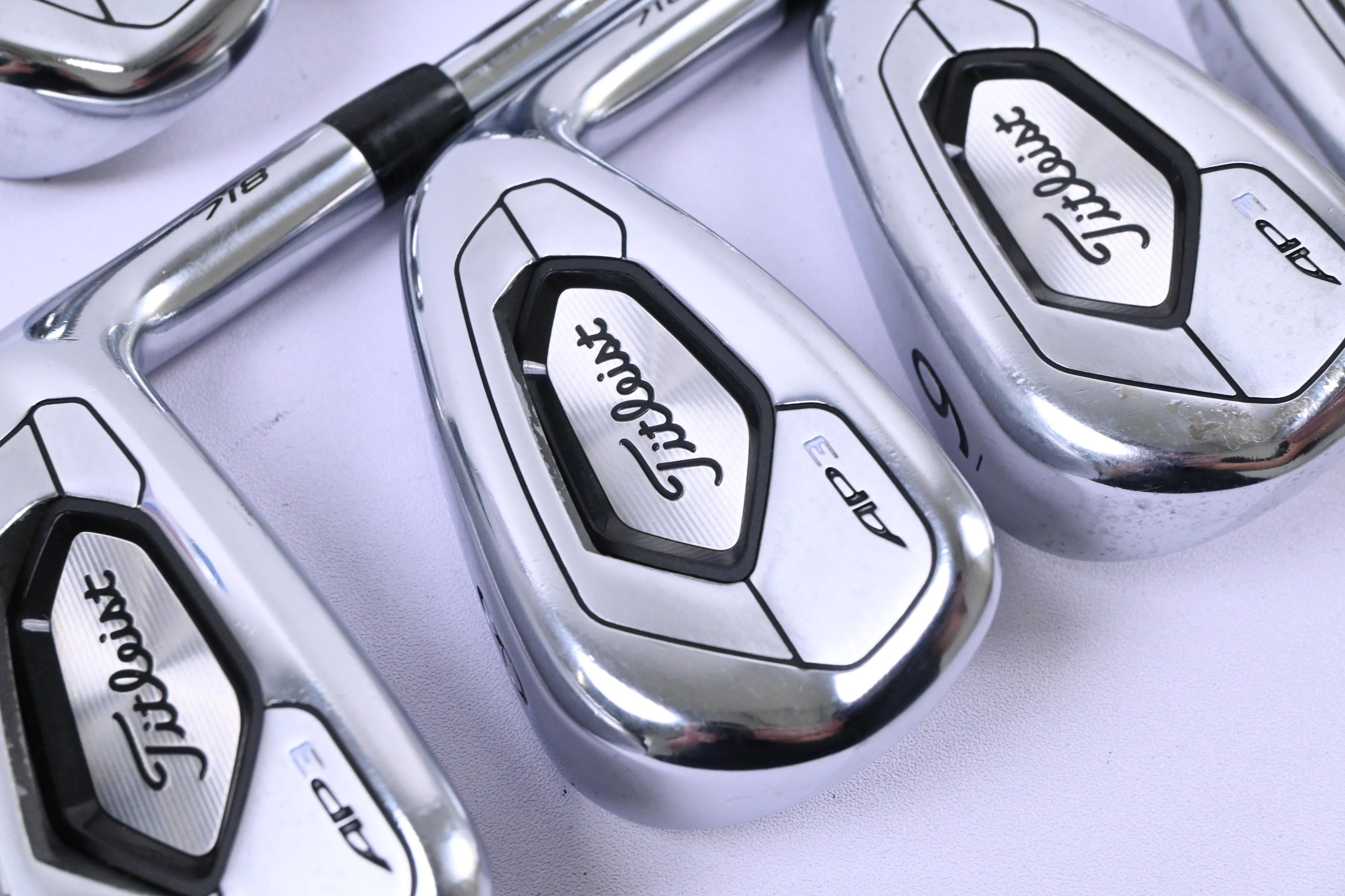 Titleist 718 AP3 Irons / 4-PW / Regular Flex AMT Black R300 Shafts