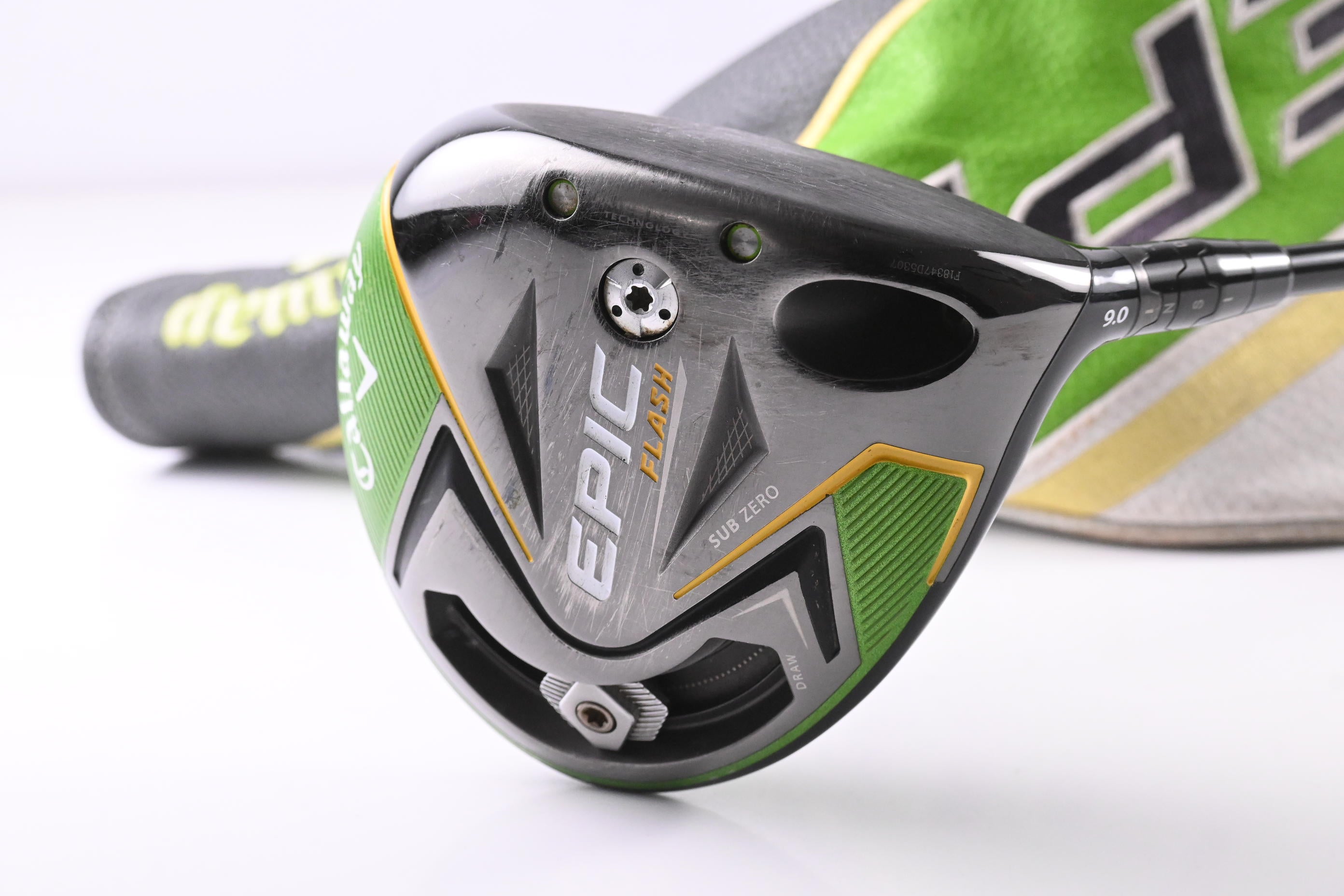 Callaway Epic Flash Sub Zero Driver / 9 Degree / Stiff Flex Accra FX 2.0 360