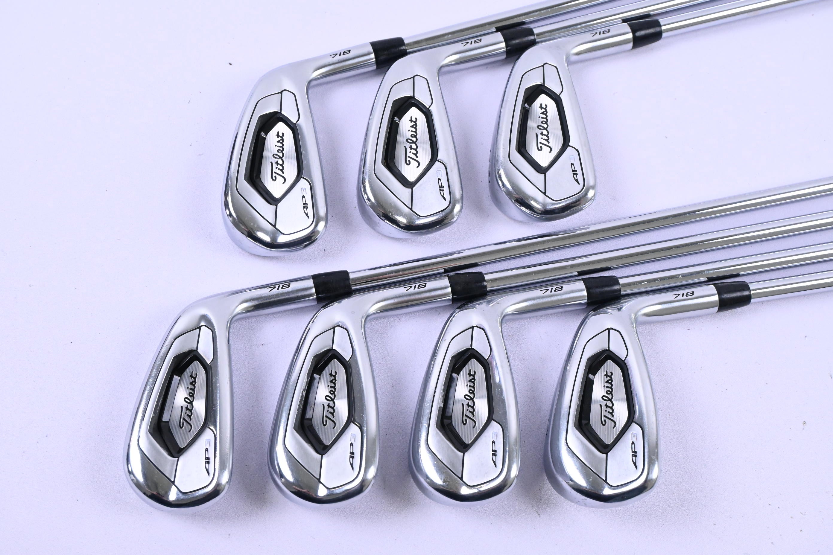 Titleist 718 AP3 Irons / 4-PW / Regular Flex AMT Black R300 Shafts