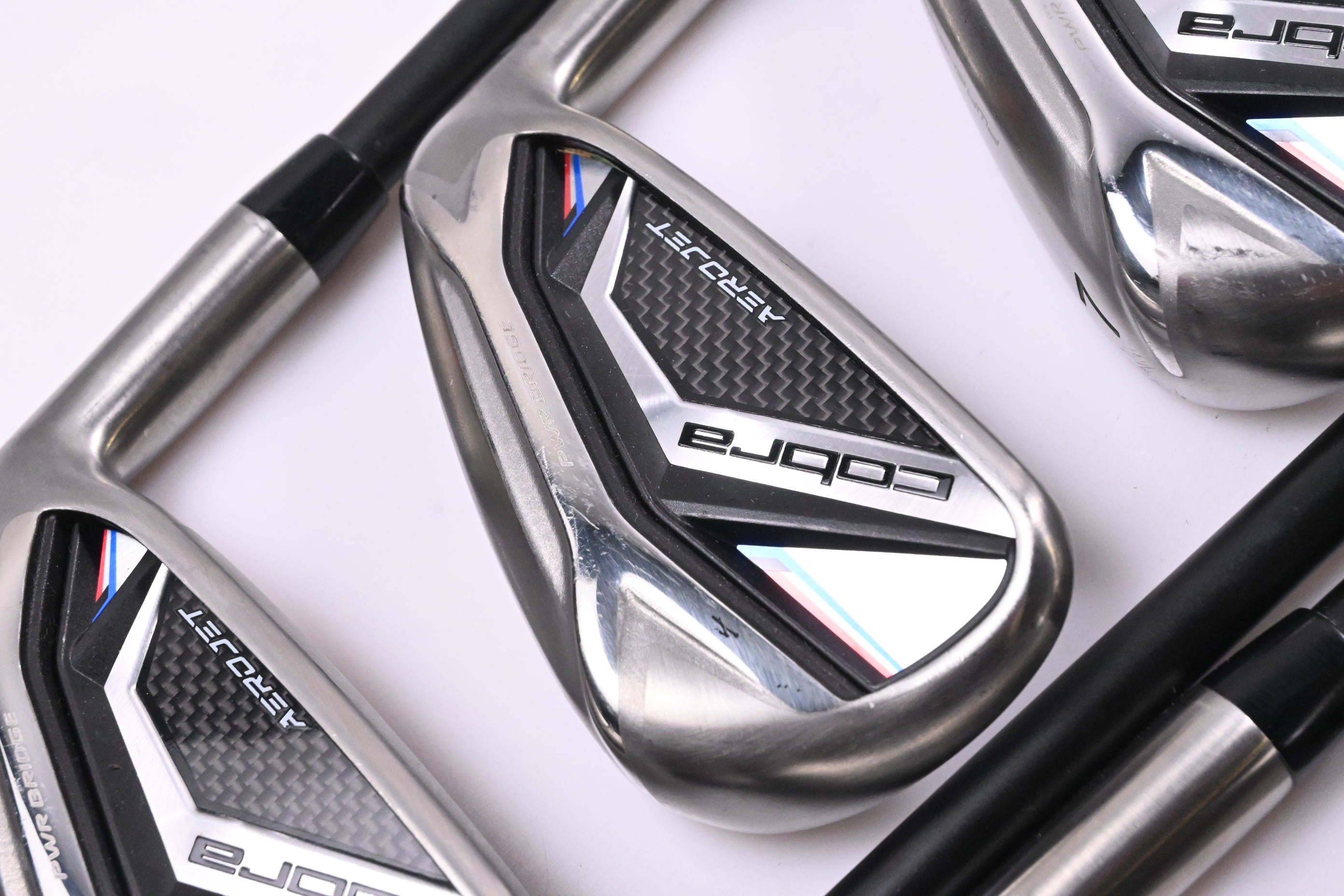 Cobra Aerojet Irons / 5-PW+SW / Senior Flex KBS PGI 65 Shafts