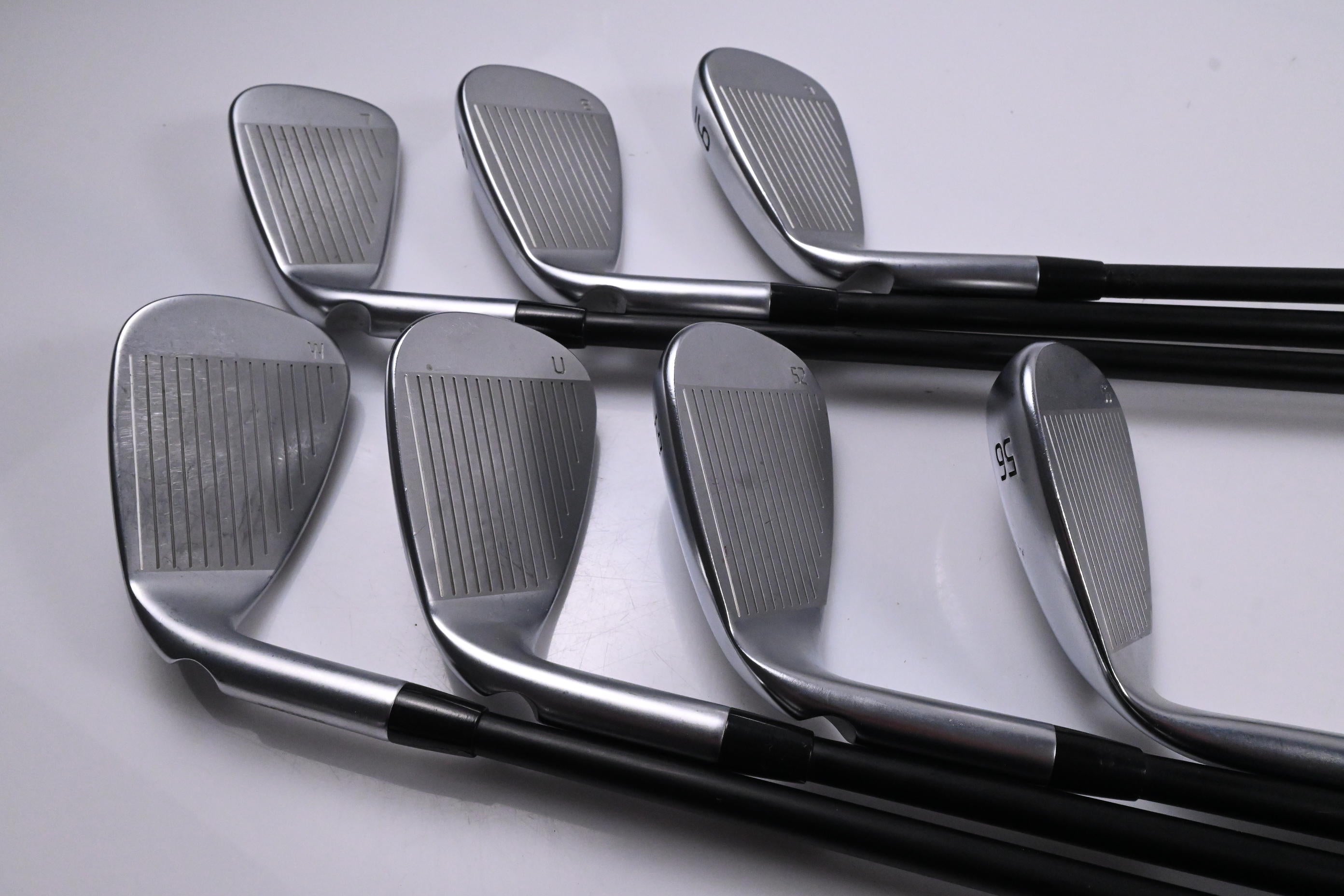 Ping G440 Irons / 7-PW+GW+52°+56° / Blue Dot / Senior Flex Ping Alta CB Blue