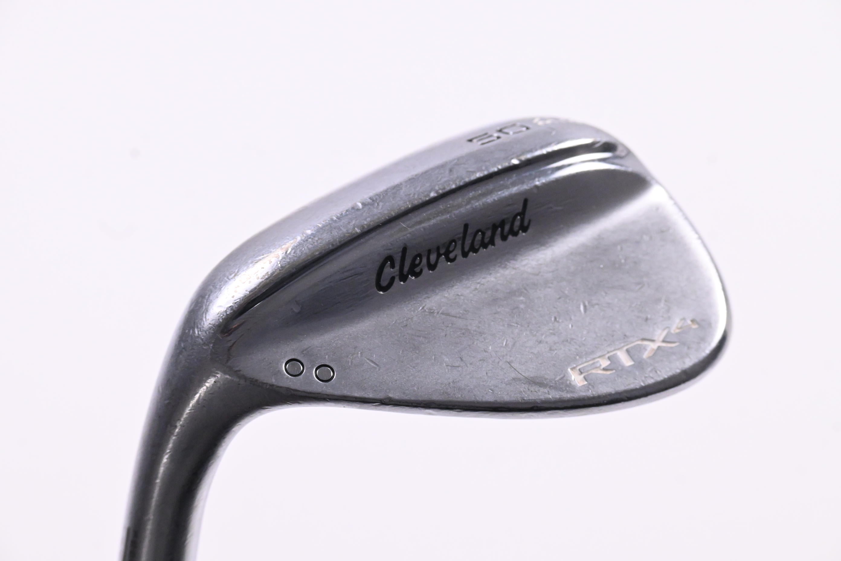 Left Hand Cleveland RTX-4 Gap Wedge / 50 Degree / Stiff Flex Dynamic Gold S400