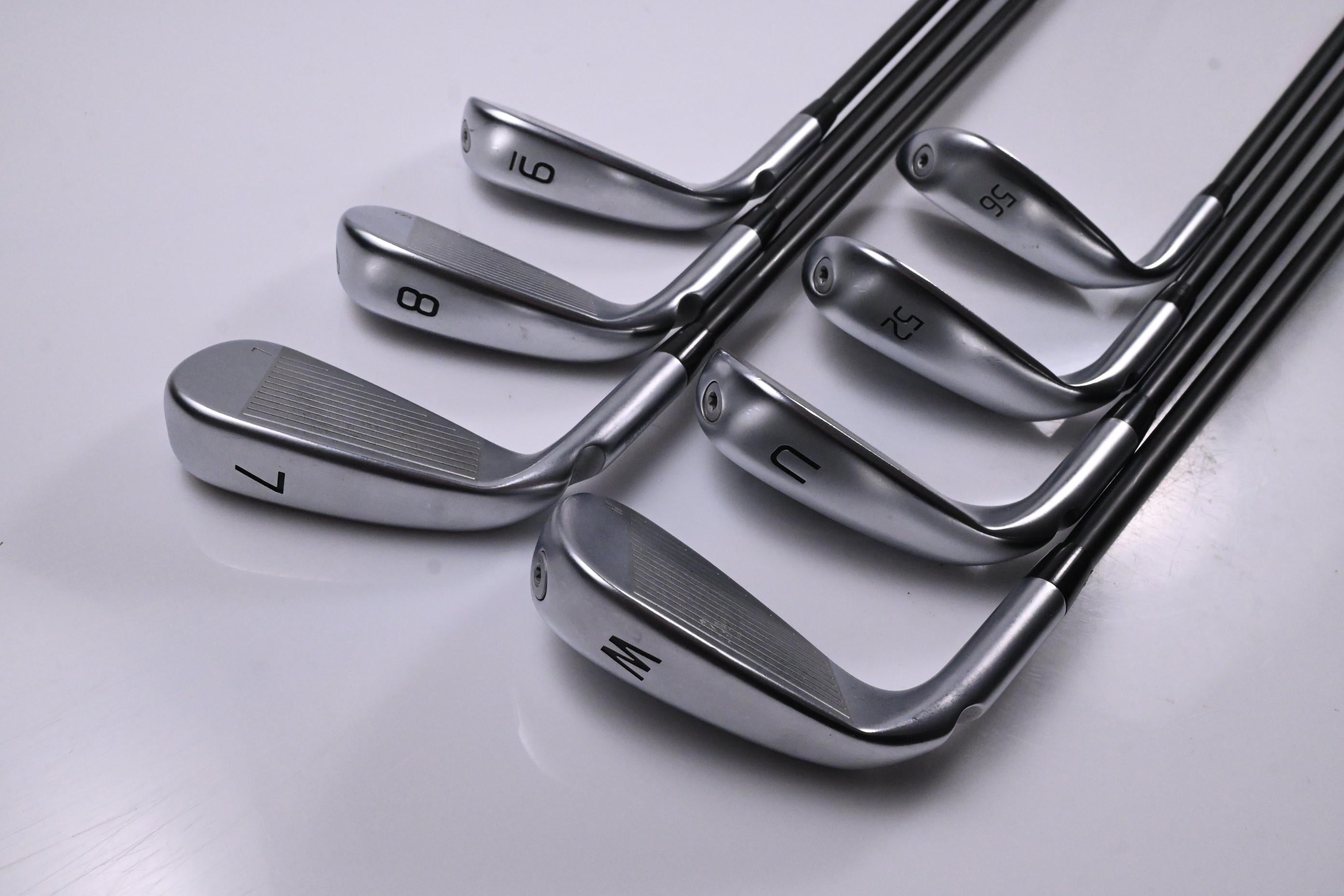 Ping G440 Irons / 7-PW+GW+52°+56° / Blue Dot / Senior Flex Ping Alta CB Blue