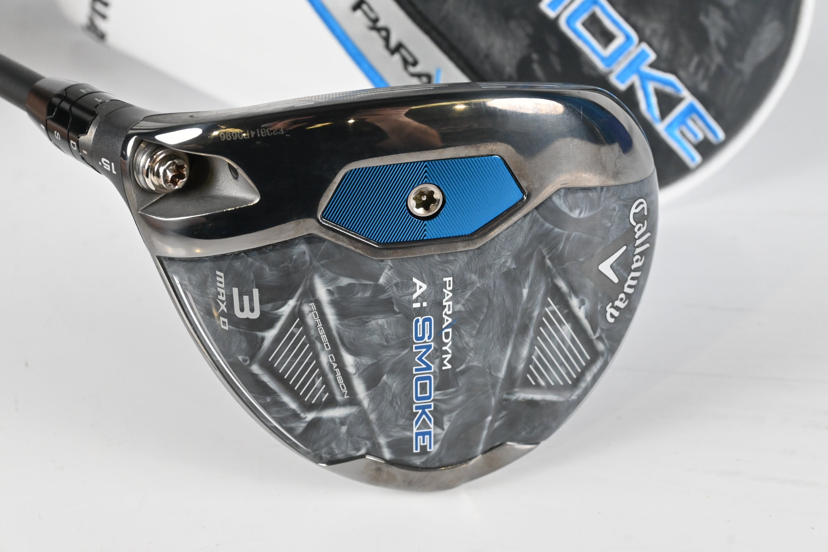 Left Hand Callaway Paradym Ai Smoke Max D #3 Wood / 15 Degree / Senior Flex