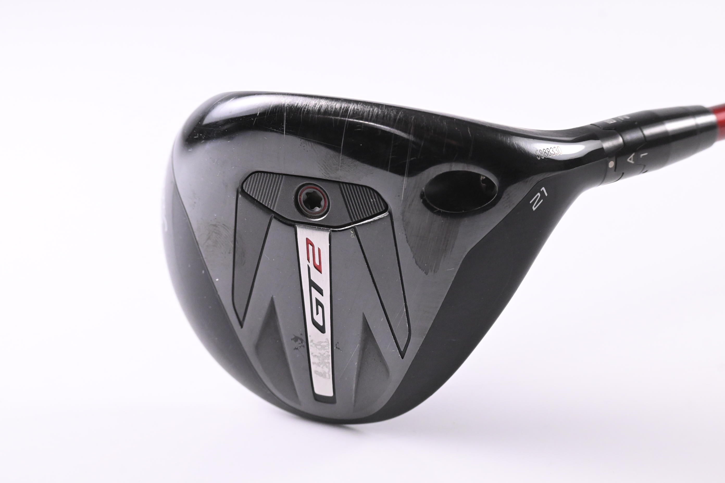 Titleist GT2 #7 Wood / 21 Degree / Regular Flex Project X Denali Red 60 Shaft