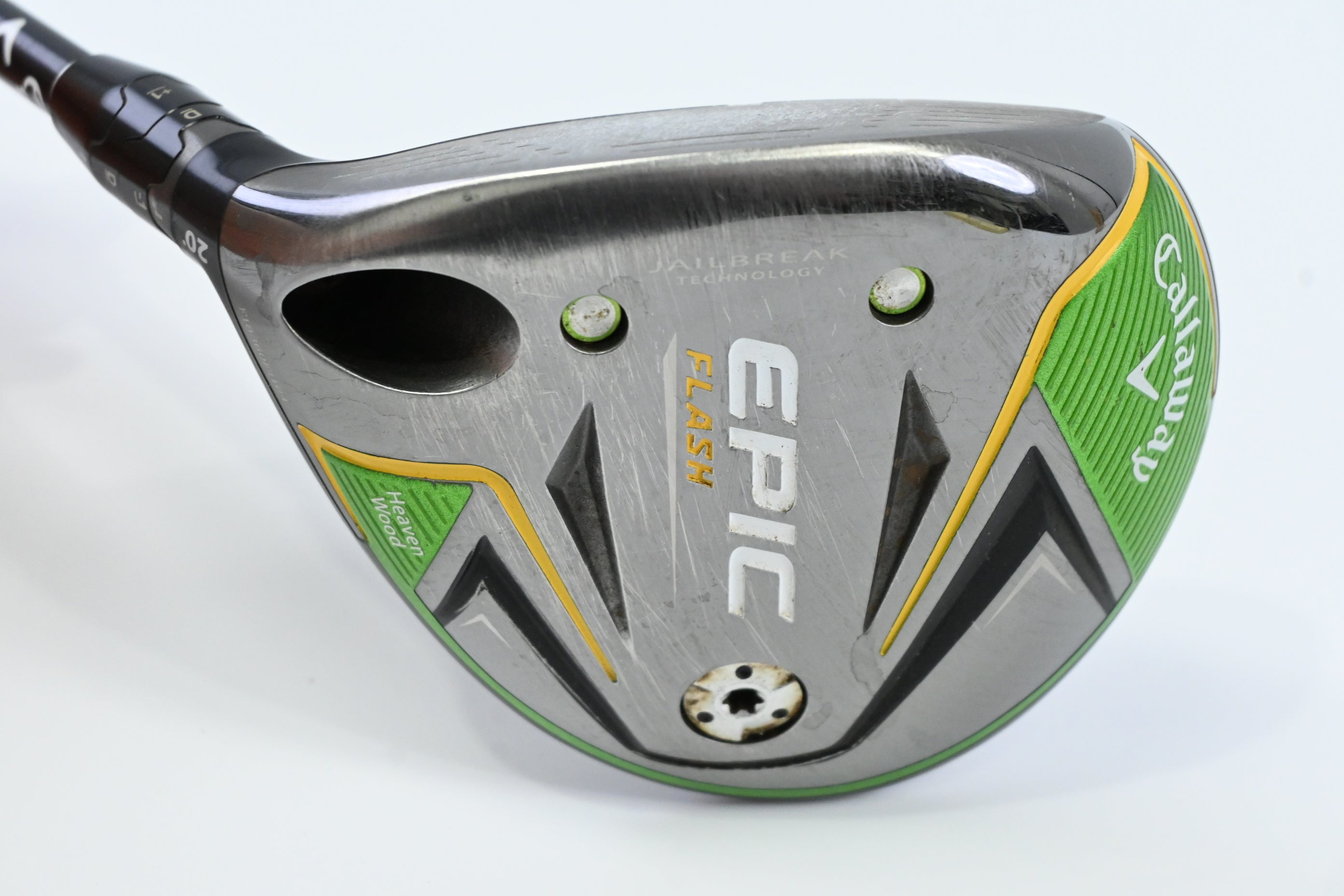 Left Hand Callaway Epic Flash Heaven Wood / 20 Degree / Regular Flex Evenflow