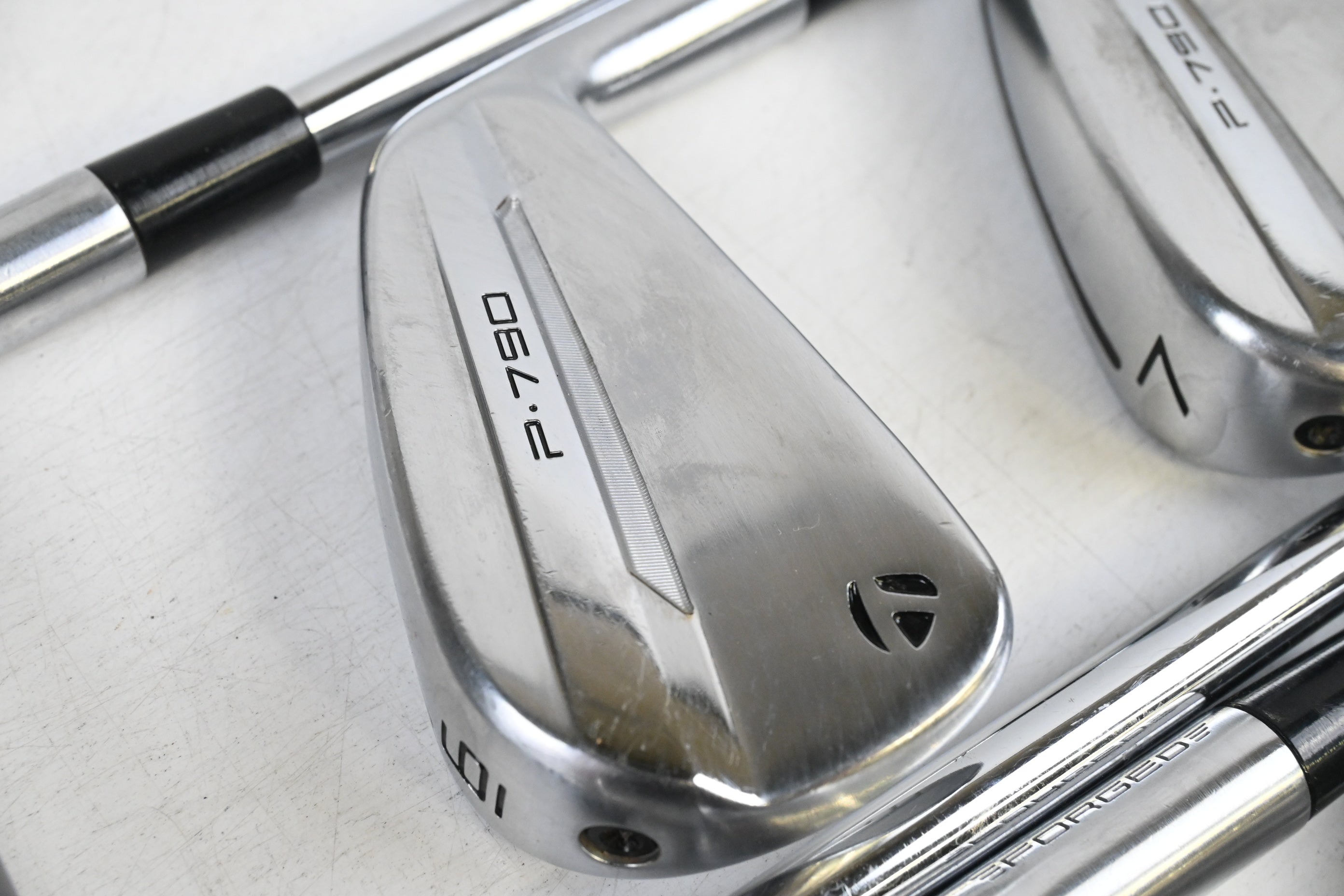 Taylormade P790 2025 Irons / 5-PW / Stiff Flex Project X LZ 120 Shafts