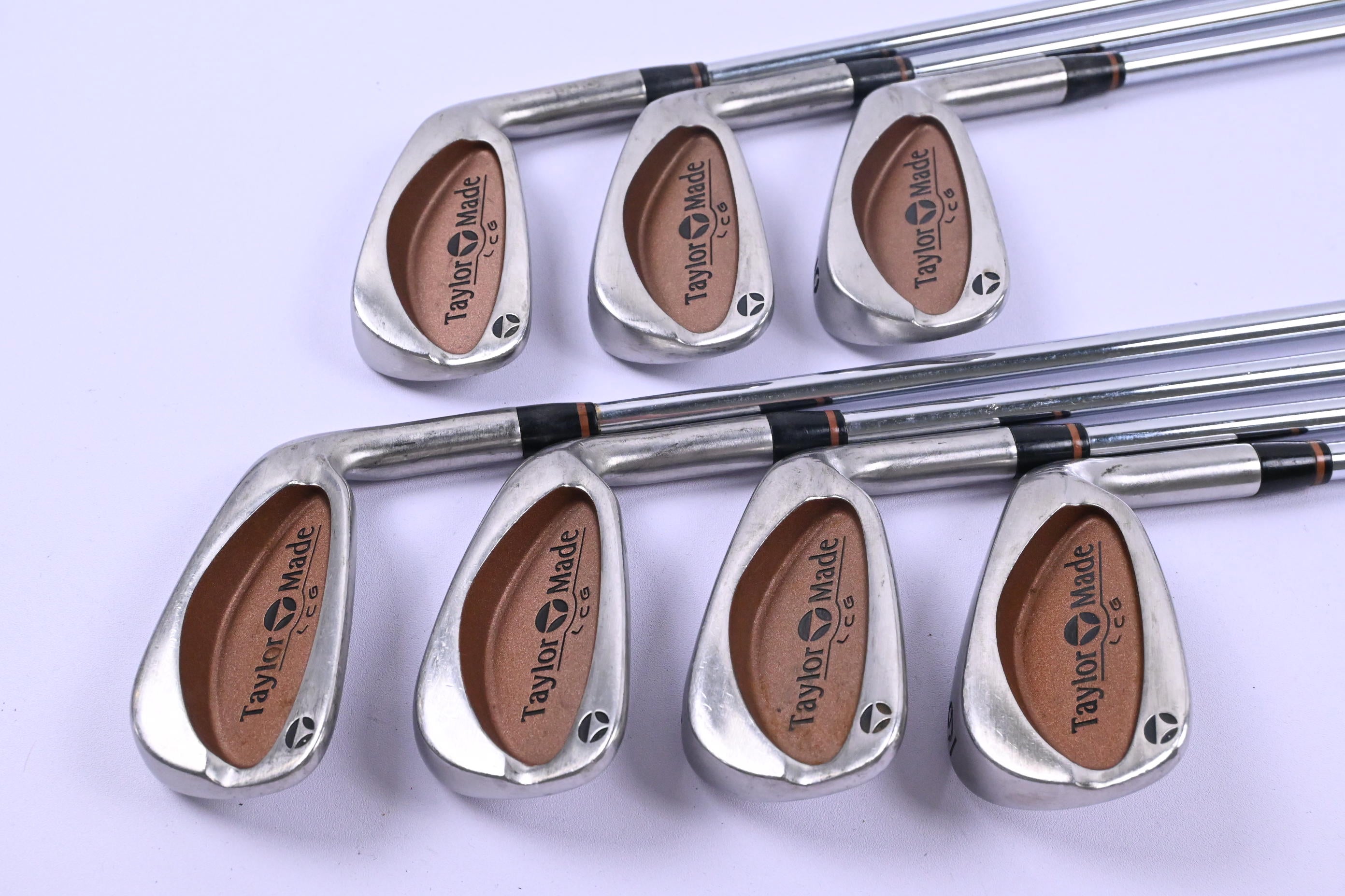 Taylormade Burner LCG Irons / 3-9i / Regular Flex Taylormade Rifle 80 Shafts