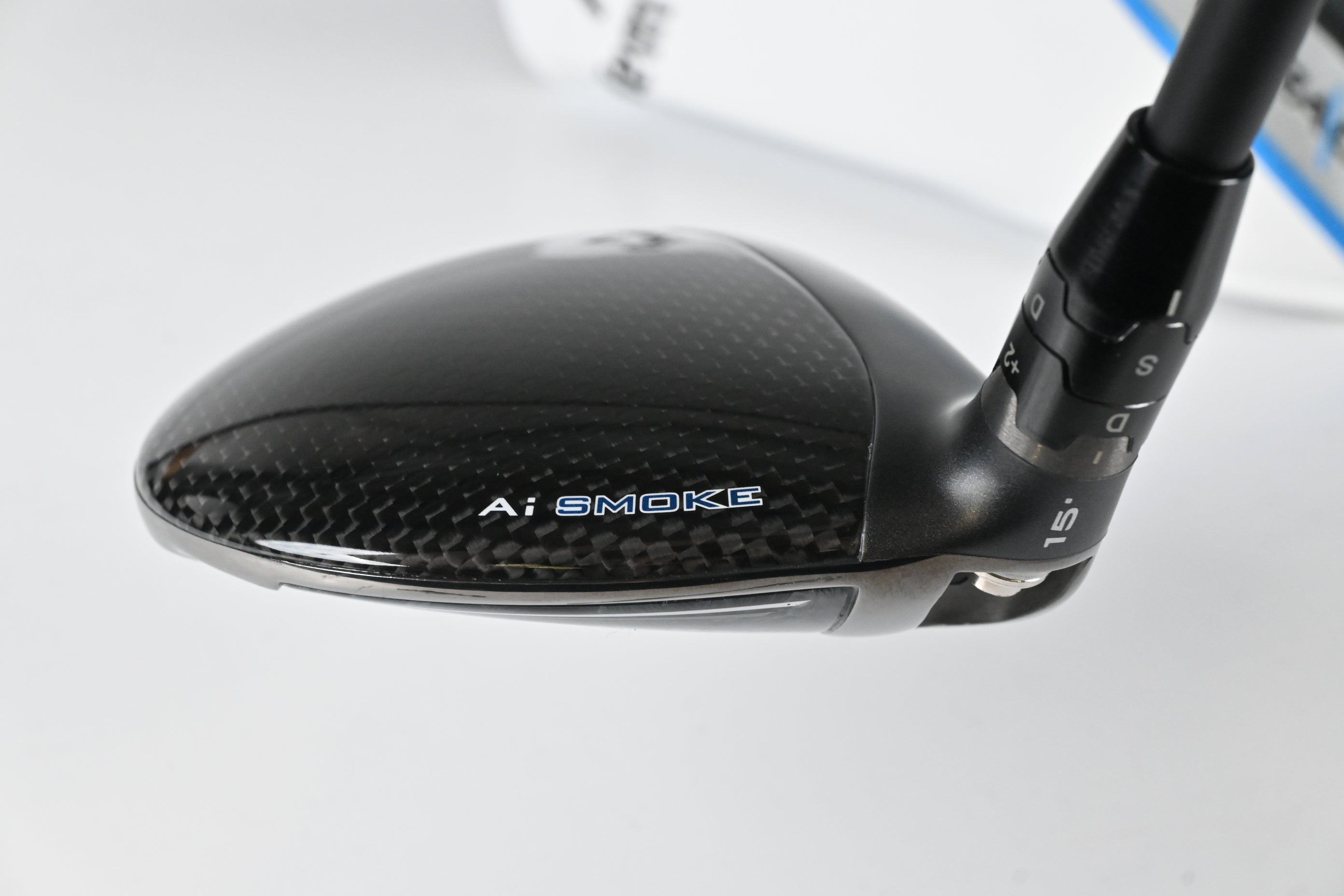 Left Hand Callaway Paradym Ai Smoke Max D #3 Wood / 15 Degree / Senior Flex