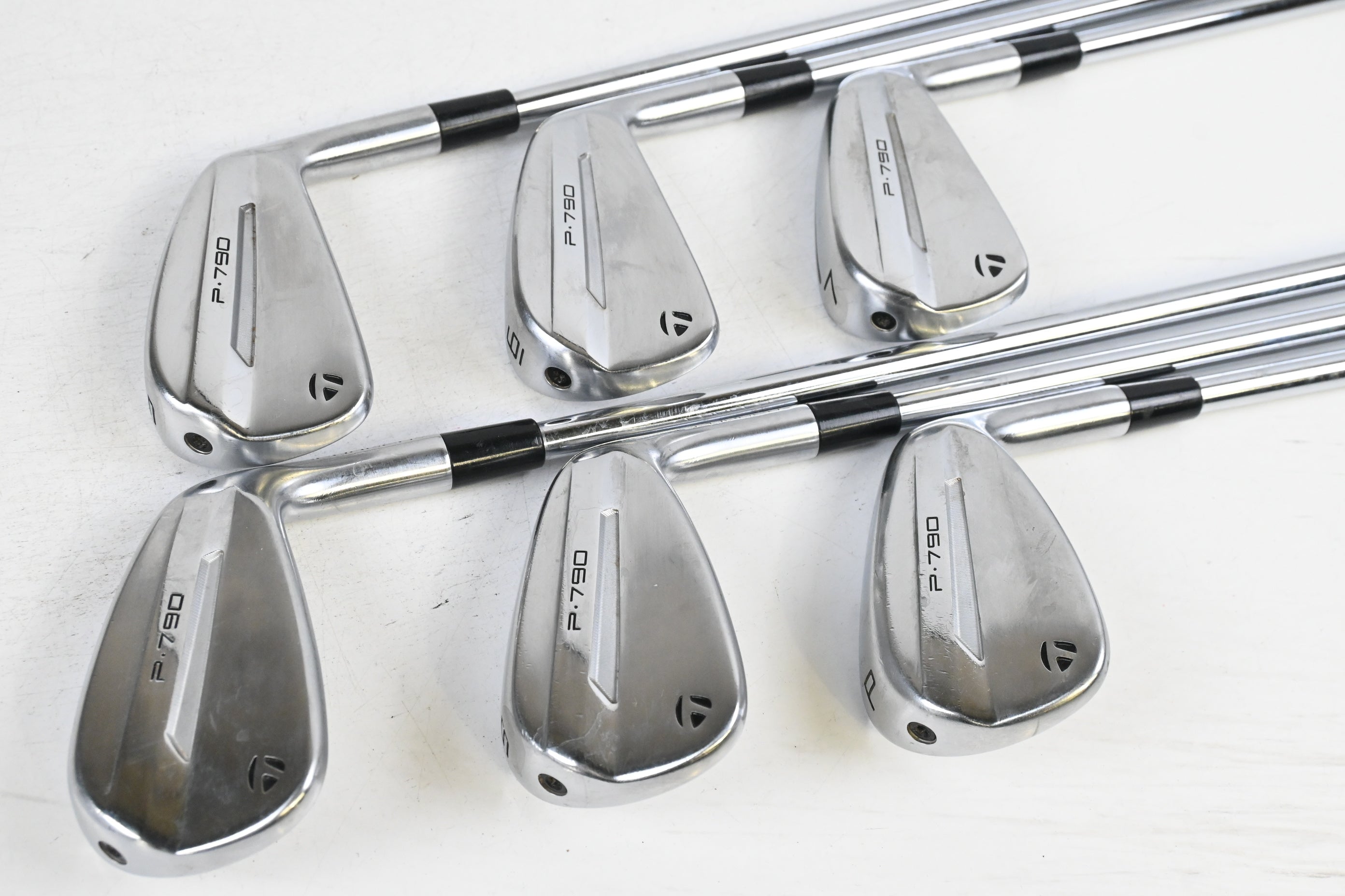 Taylormade P790 2025 Irons / 5-PW / Stiff Flex Project X LZ 120 Shafts
