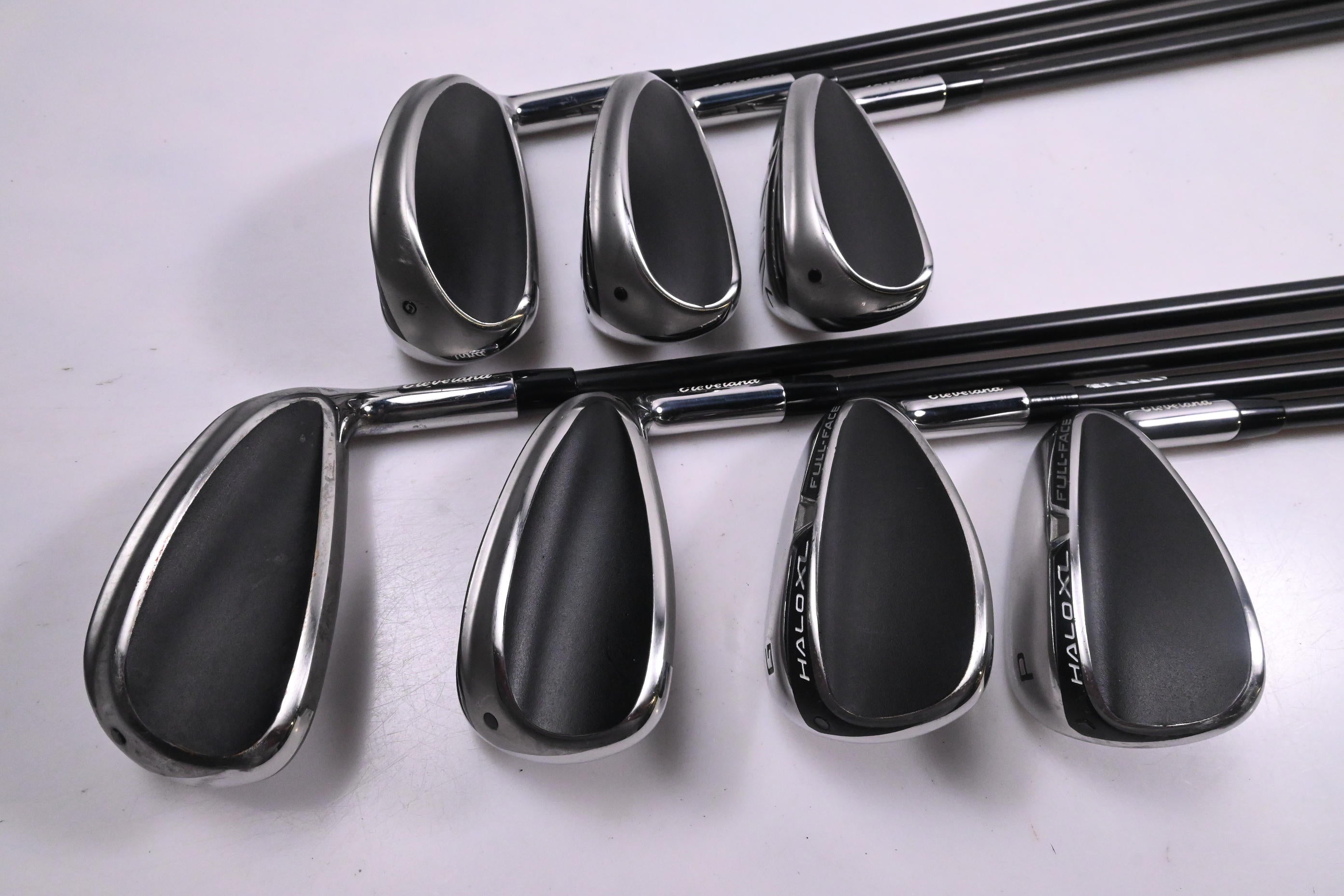Cleveland Halo XL Full Face Irons / 5-PW+GW / Regular Flex UST Helium Nanocore