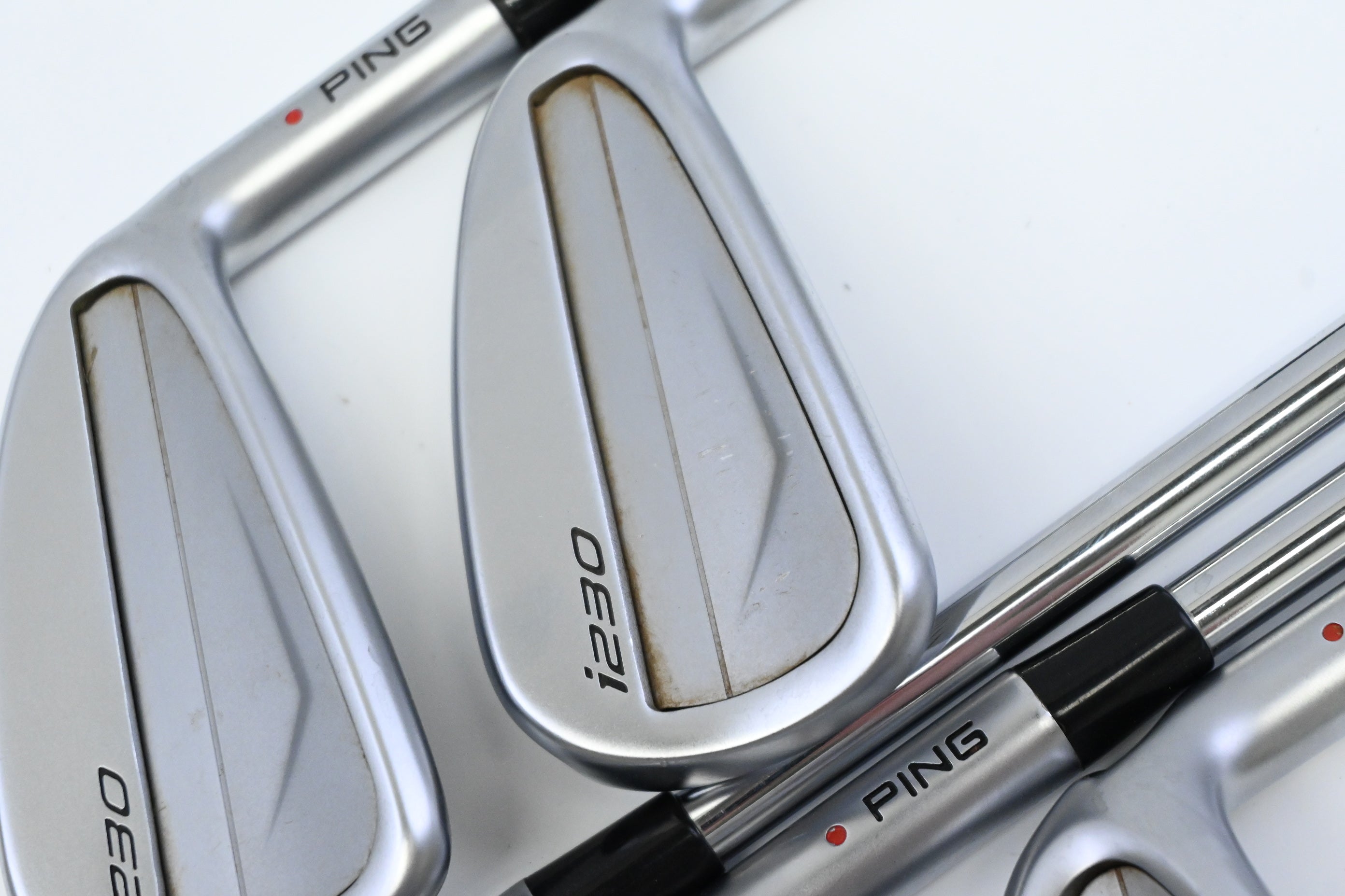 Ping i230 Irons / 6-PW / Red Dot / Stiff Flex KBS Tour 120 Shafts