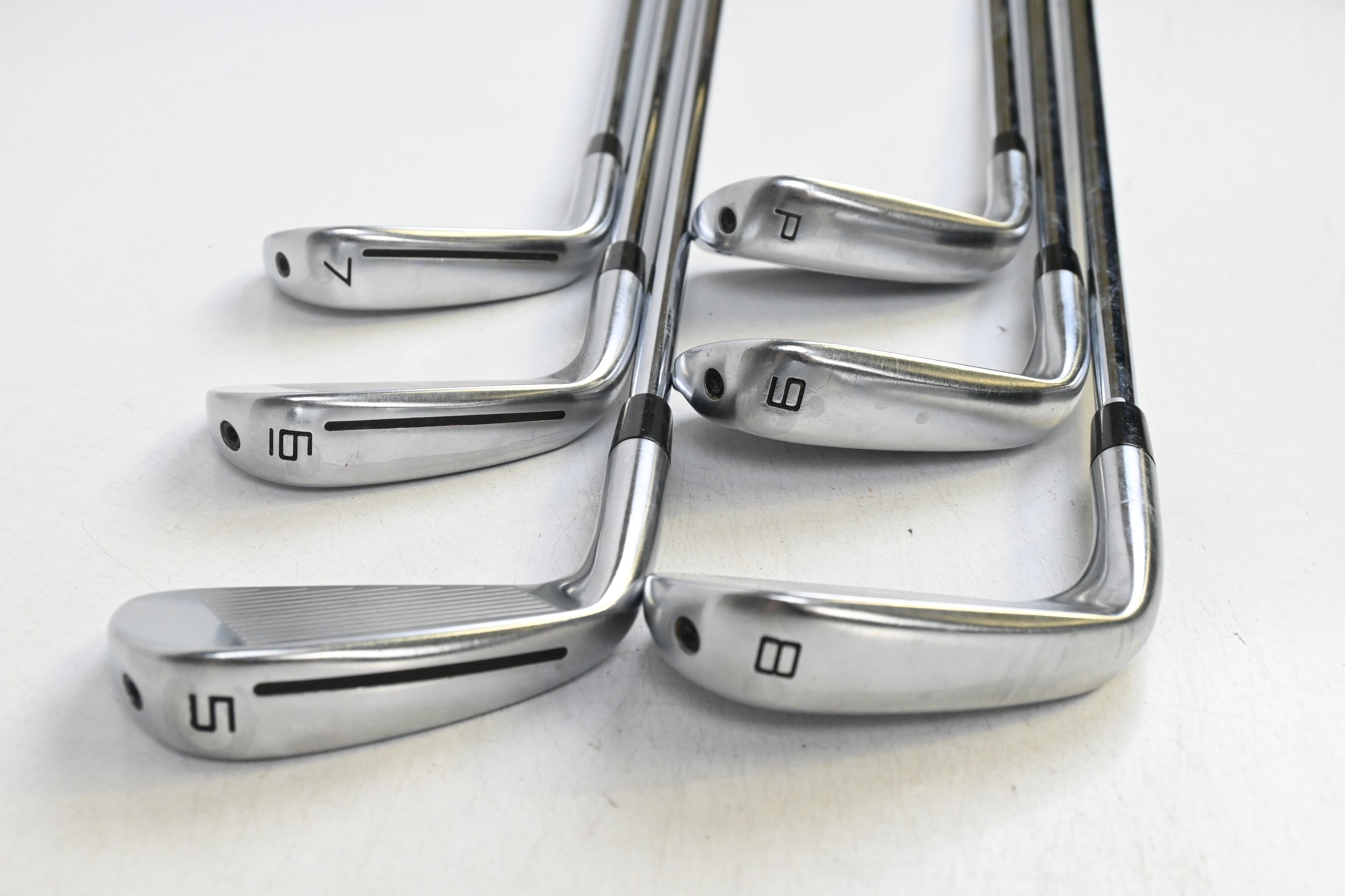 Taylormade P790 2025 Irons / 5-PW / Stiff Flex Project X LZ 120 Shafts