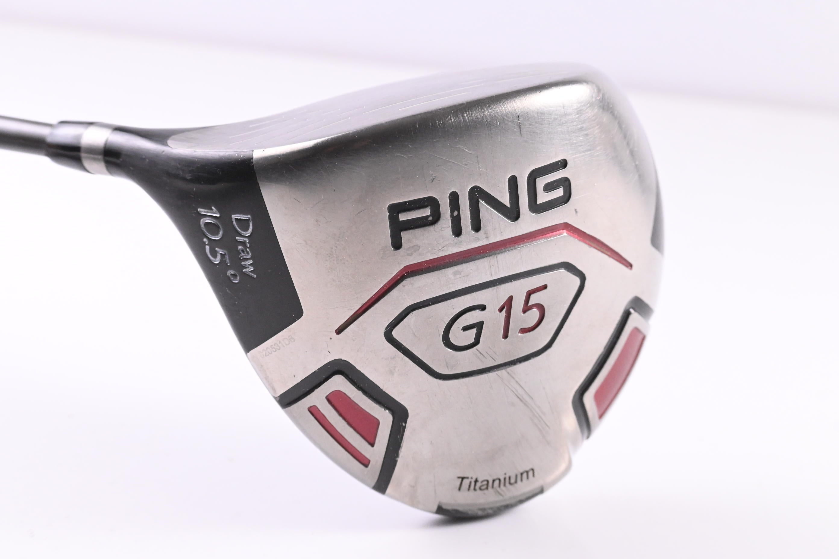 Left Hand Ping G15 Draw Driver / 10.5 Degree / Regular Flex Aldila Karsten 201