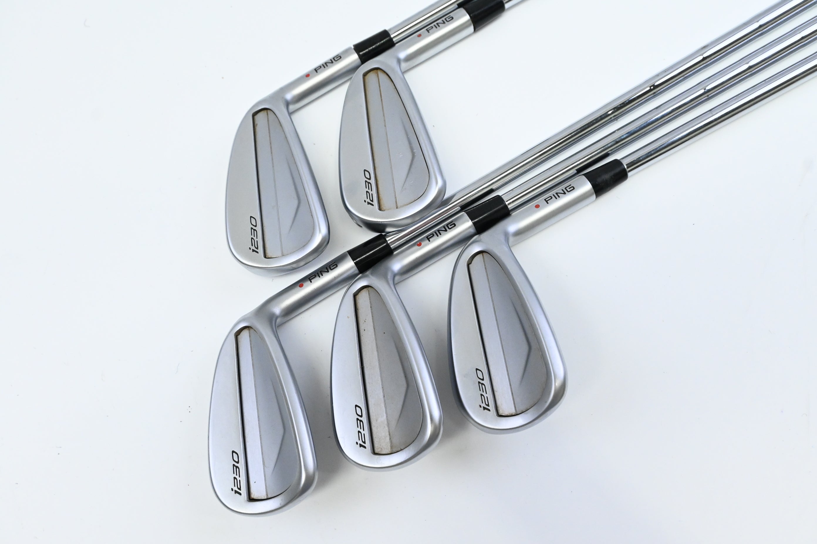 Ping i230 Irons / 6-PW / Red Dot / Stiff Flex KBS Tour 120 Shafts