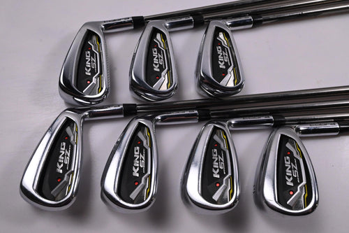 Cobra King Speedzone Irons / 5-PW+GW / Senior Flex UST Recoil ESX 460 Shafts
