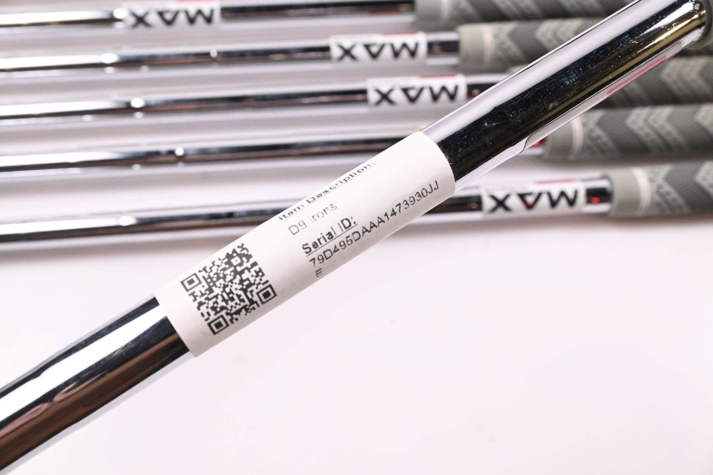 Wilson D9 Irons / 5-PW+GW / Uniflex KBS MAX Ultralite Shafts