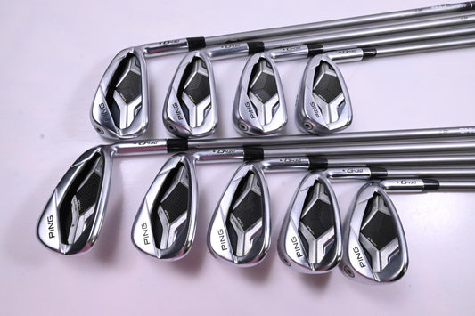 Ping G430 Irons / 5-PW+45°+50°+54° / Black Dot / Senior Flex Ping Alta Quick 45