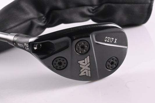 Left Hand PXG 0317 X Prototype #5 Hybrid / 25 Degree / Regular Flex Evenflow 80