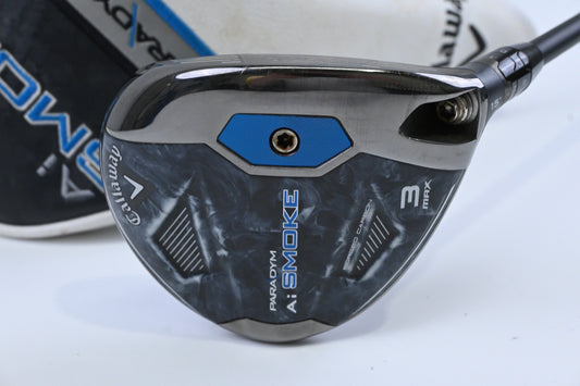 Callaway Paradym Ai Smoke Max #3 Wood / 15 Degree / Regular Flex Tensei AV Blue