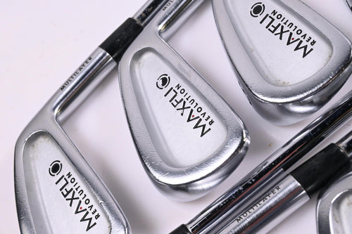 Maxfli Revolution Black Dot Irons / 3-PW+SW / Stiff Flex Dynamic Gold S300U