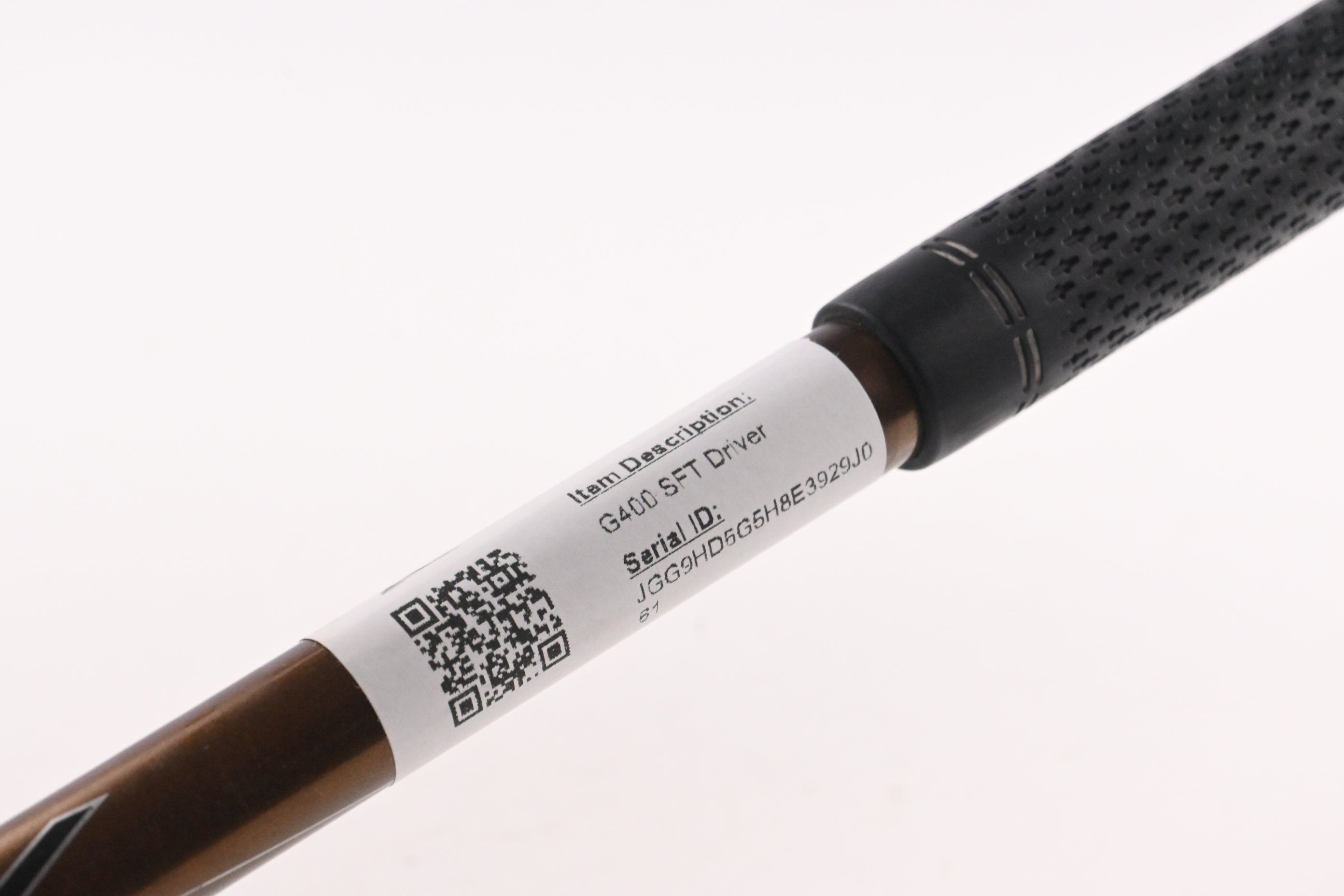 Ping G400 SFT Driver / 10 Degree / Regular Flex Ping Alta CB 55 Shaft