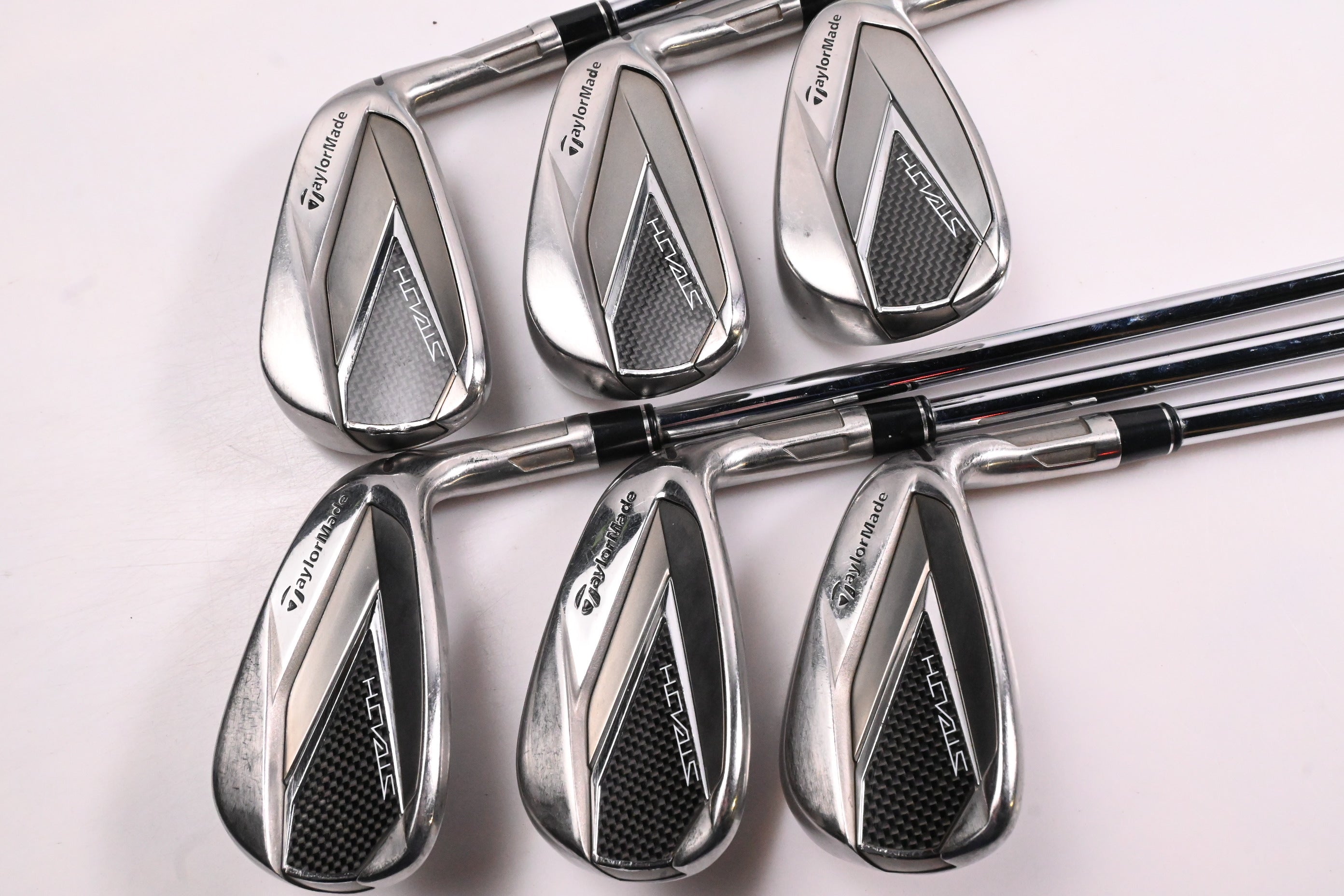 Taylormade Stealth Irons / 6-PW+GW / Stiff Flex Elevate MPH 95 Shafts