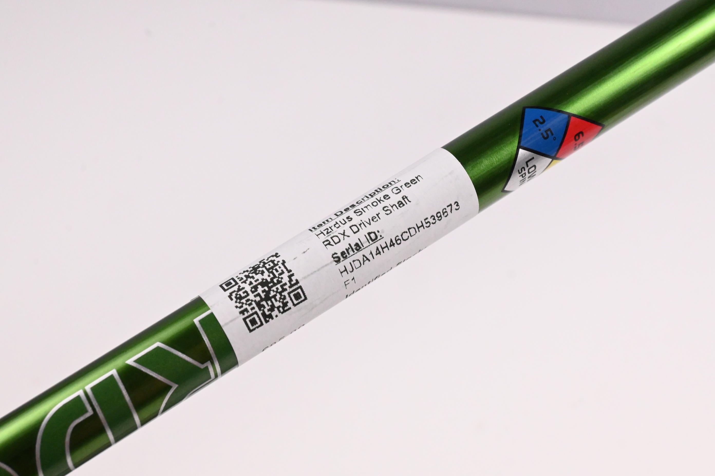 HZRDUS Smoke Green RDX 75 Driver Shaft / X-Flex 6.5 / Mizuno Adapter