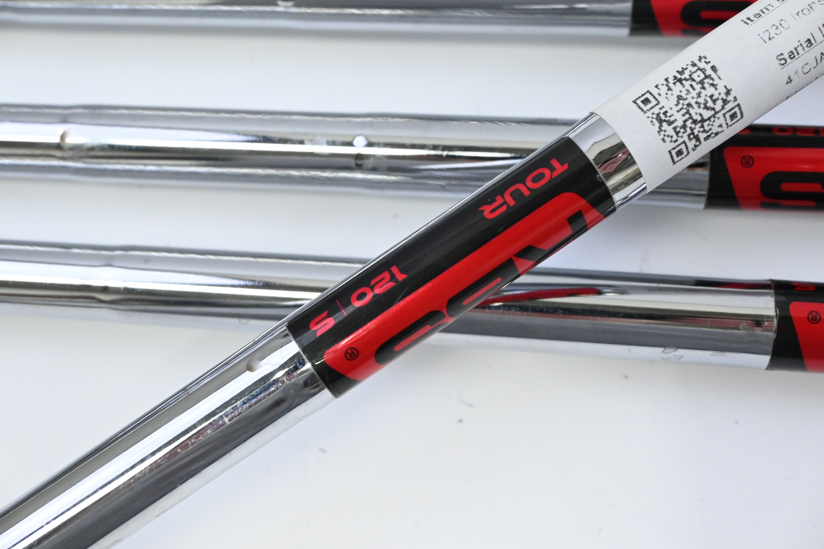 Ping i230 Irons / 6-PW / Red Dot / Stiff Flex KBS Tour 120 Shafts