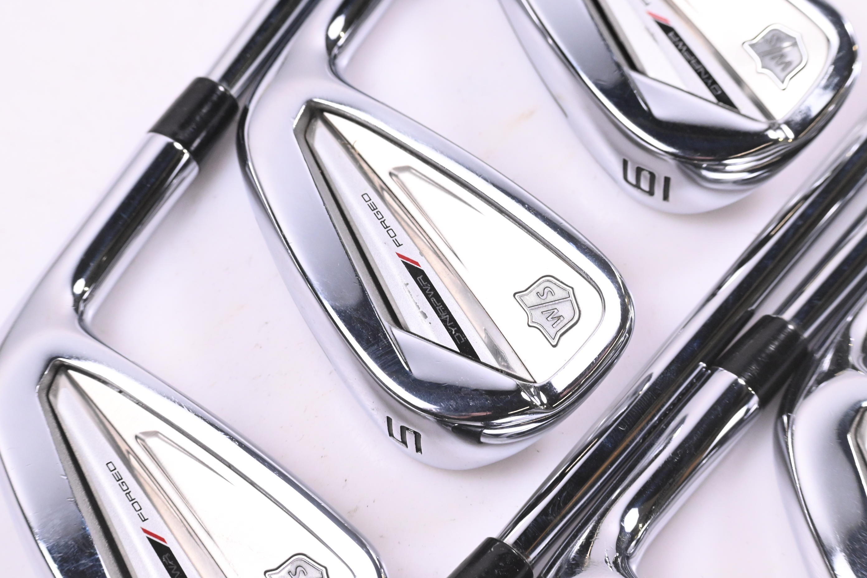 Wilson Dynapwr 2023 Forged Irons / 4-PW / Stiff Flex Dynamic Gold S300 Shafts