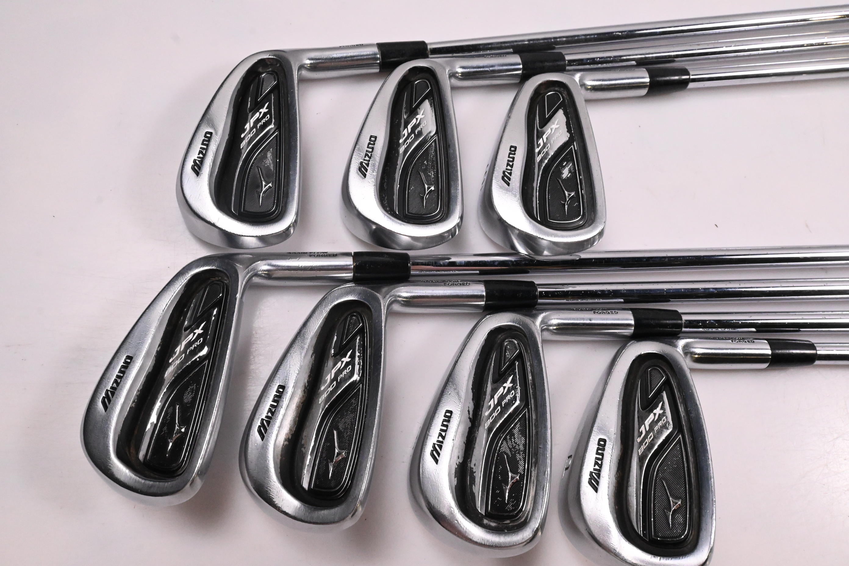 Mizuno JPX 800 Pro Irons / 4-PW / Regular Flex Steel Shafts