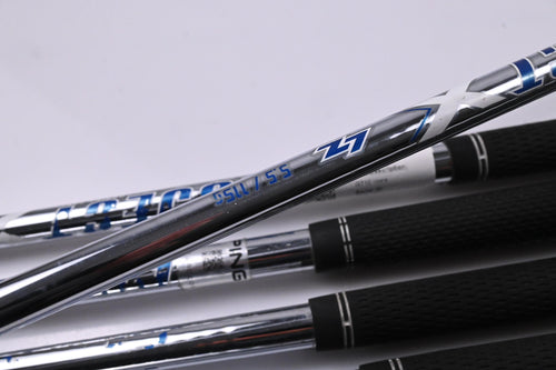 Ping G710 Irons / 5-PW+SW / White Dot / Regular Flex Project X LZ 115 Shafts