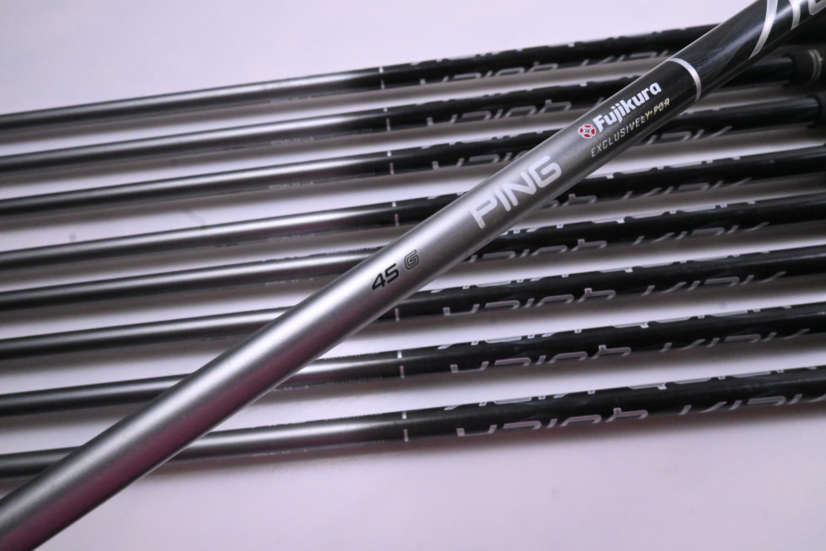 Ping G430 Irons / 5-PW+45°+50°+54° / Black Dot / Senior Flex Ping Alta Quick 45