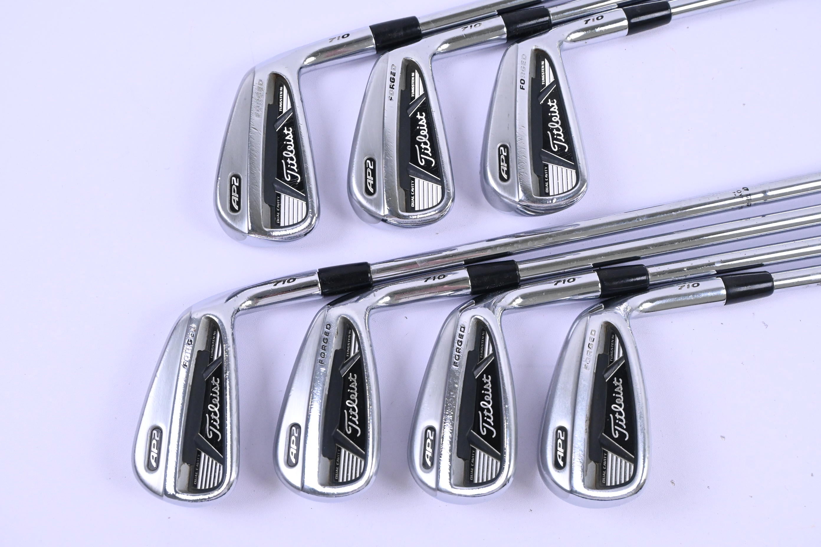 Titleist AP2 710 Irons / 4-PW / Stiff Flex Butler S300 Shafts