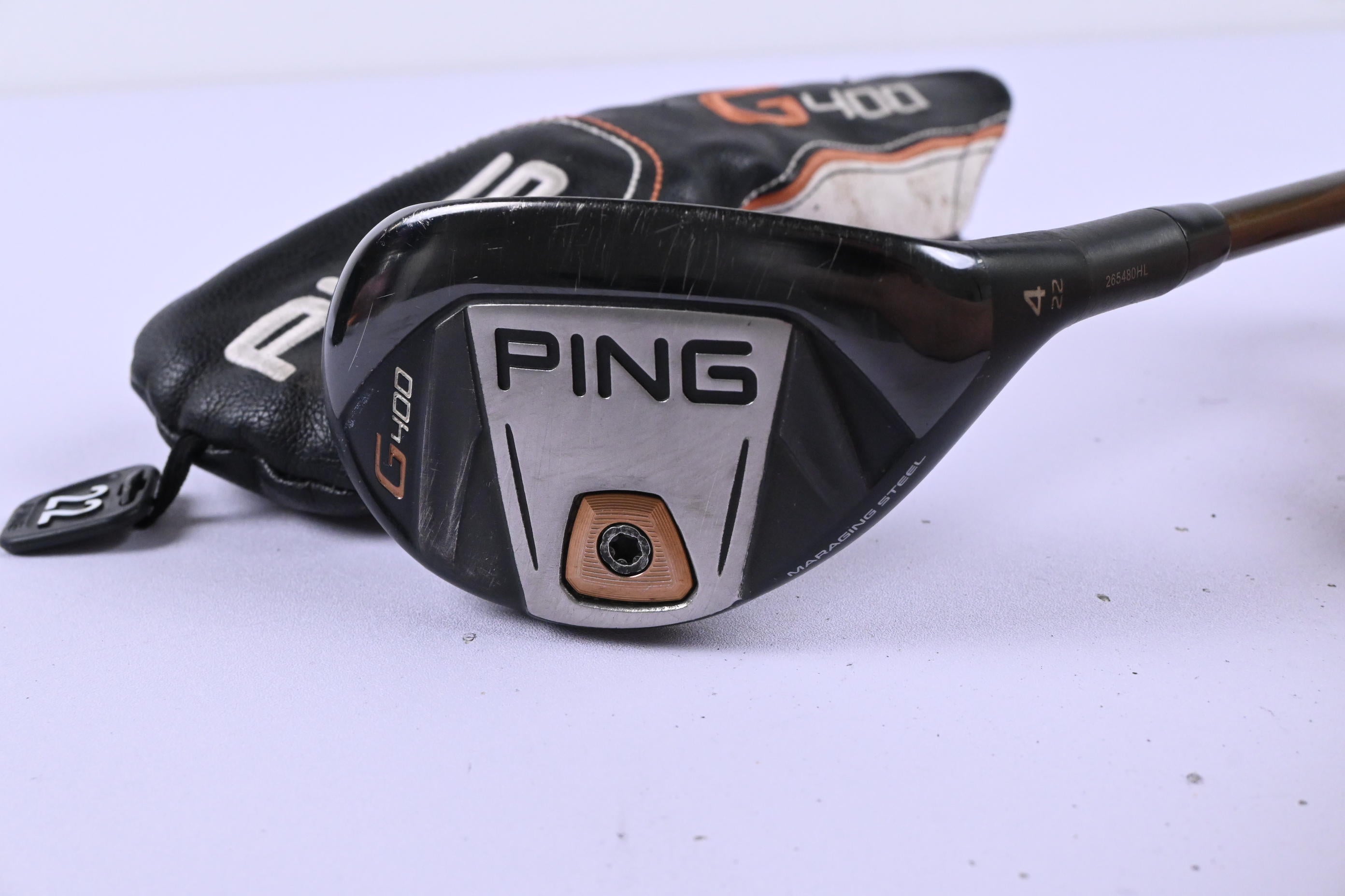 Ping G400 #4 Hybrid / 22 Degree / Regular Flex Ping Alta CB 70 Shaft