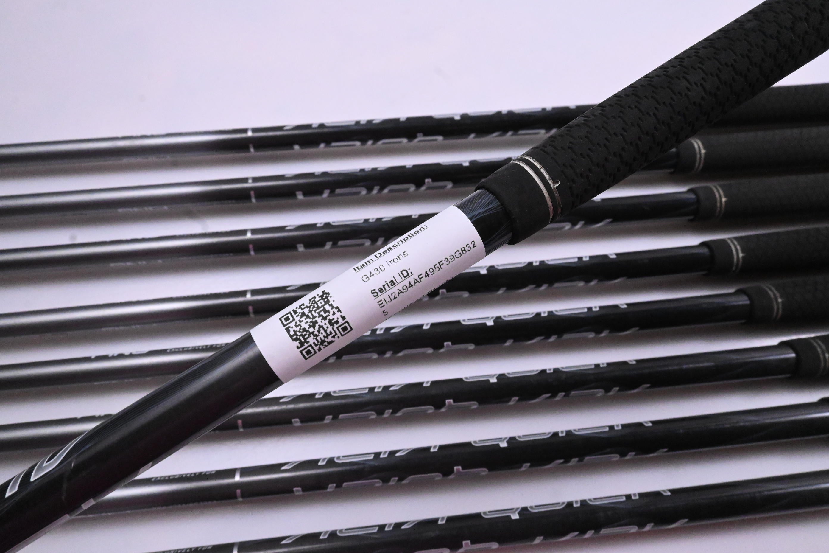 Ping G430 Irons / 5-PW+45°+50°+54° / Black Dot / Senior Flex Ping Alta Quick 45