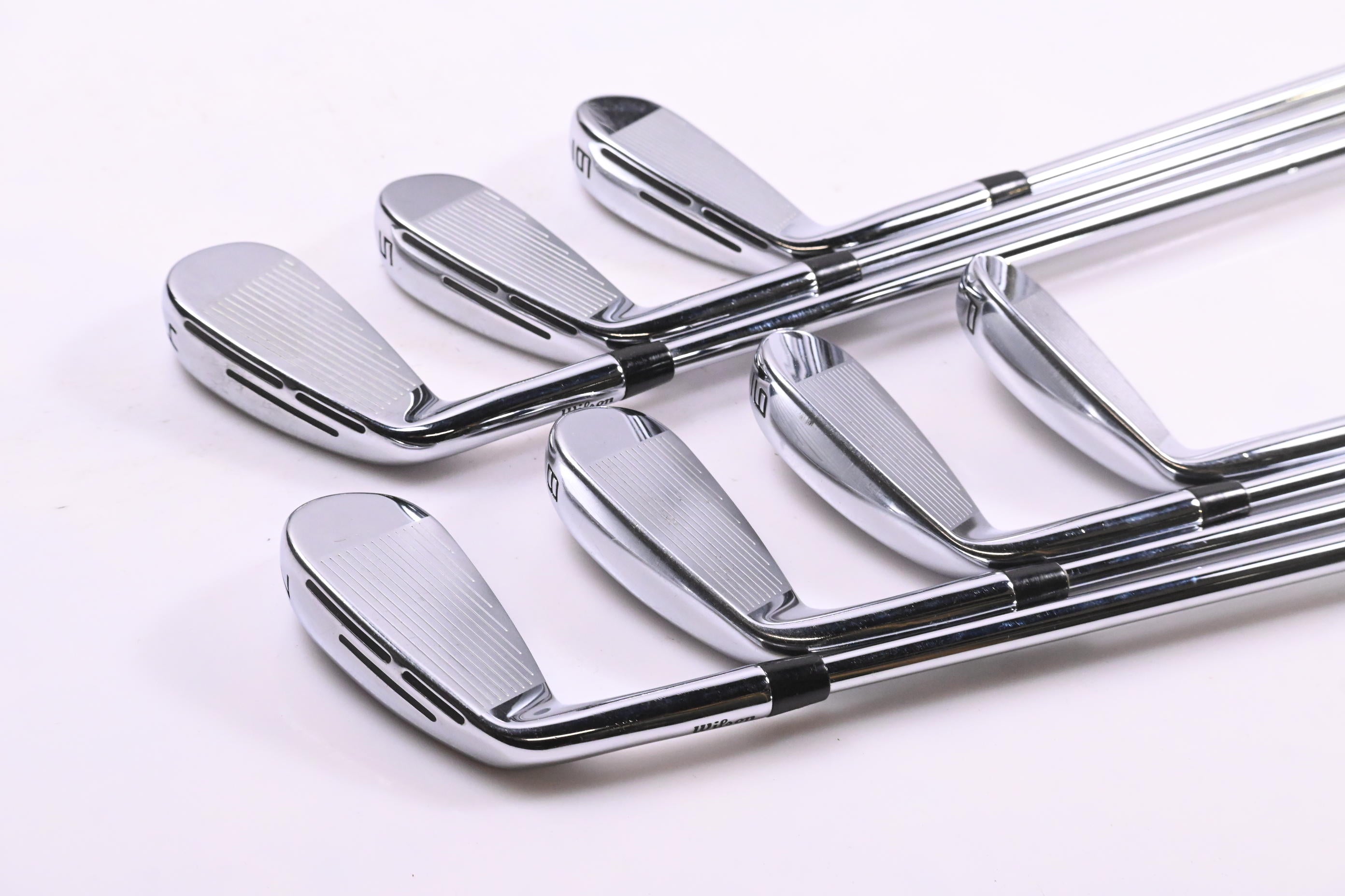 Wilson Dynapwr 2023 Forged Irons / 4-PW / Stiff Flex Dynamic Gold S300 Shafts