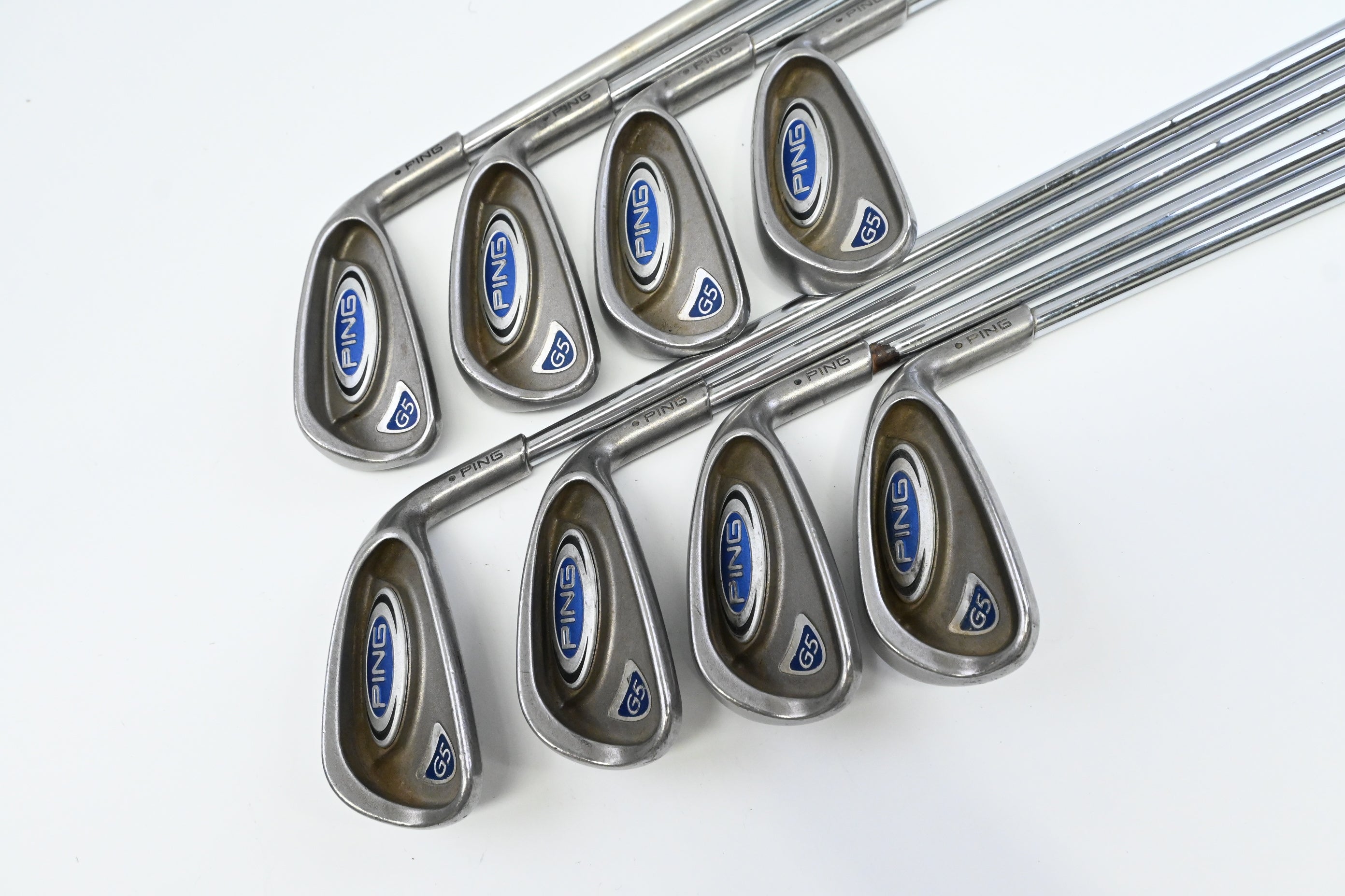 Ping G5 / 3-PW / Black Dot / Regular Flex Ping Shafts