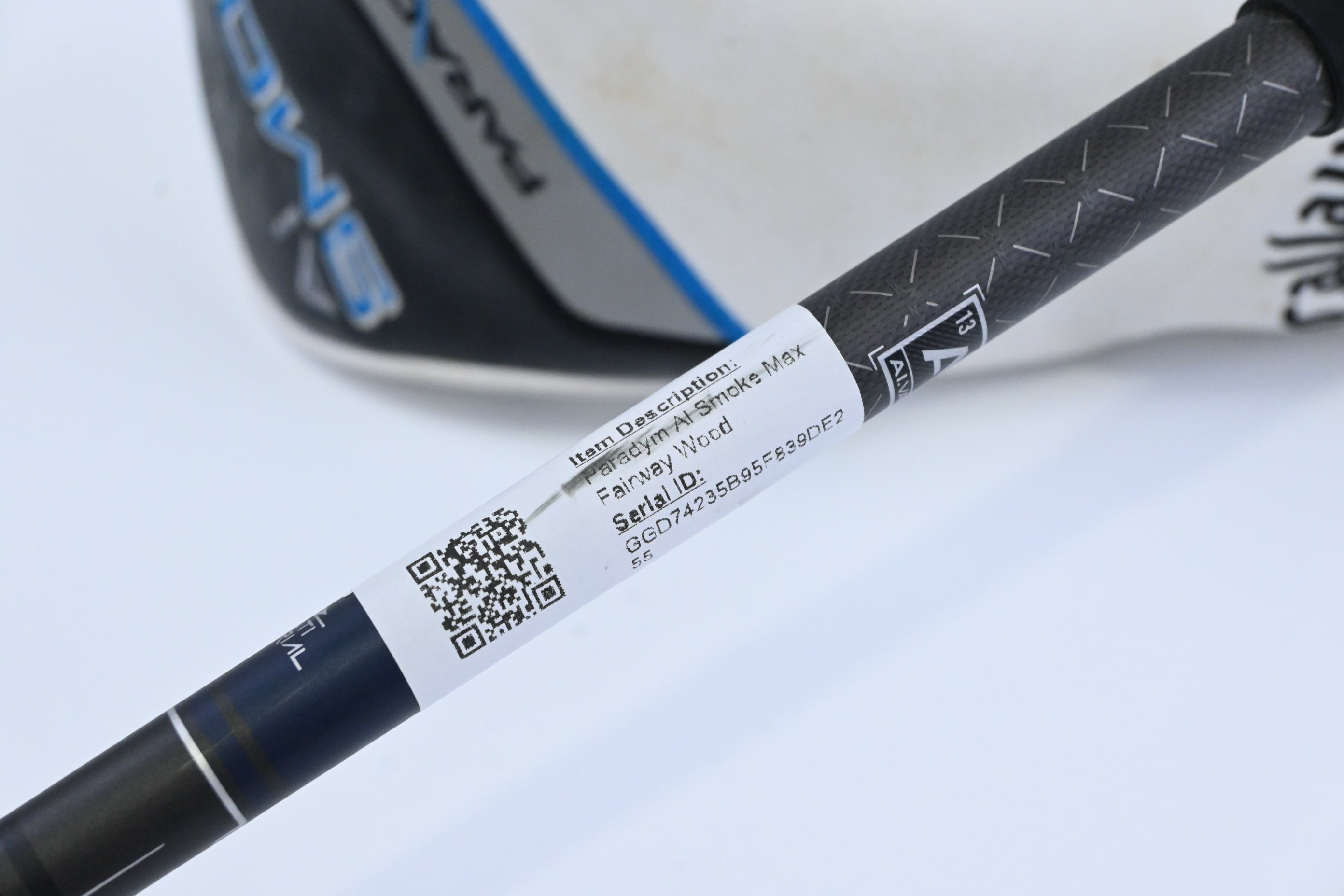 Callaway Paradym Ai Smoke Max #3 Wood / 15 Degree / Regular Flex Tensei AV Blue