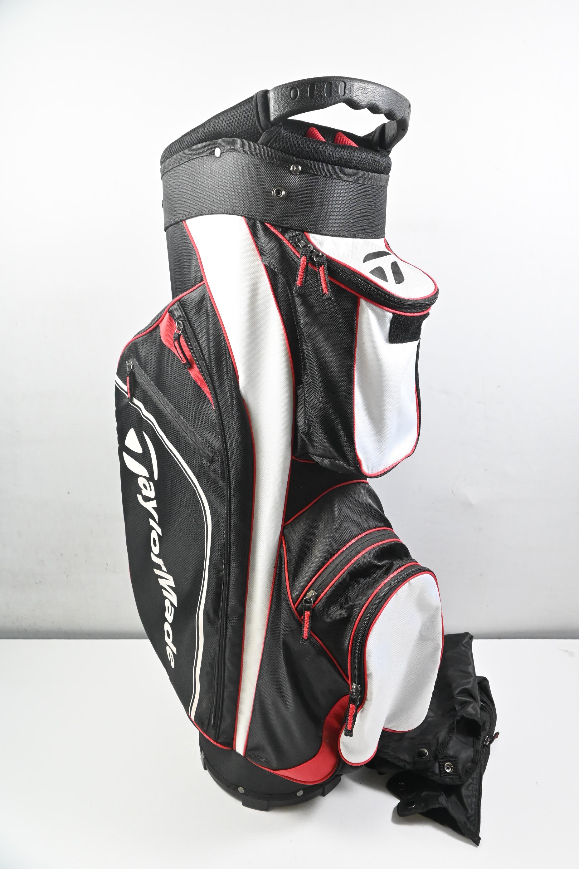 Taylormade Cart Bag / 14-Way Divider / Black, White & Red