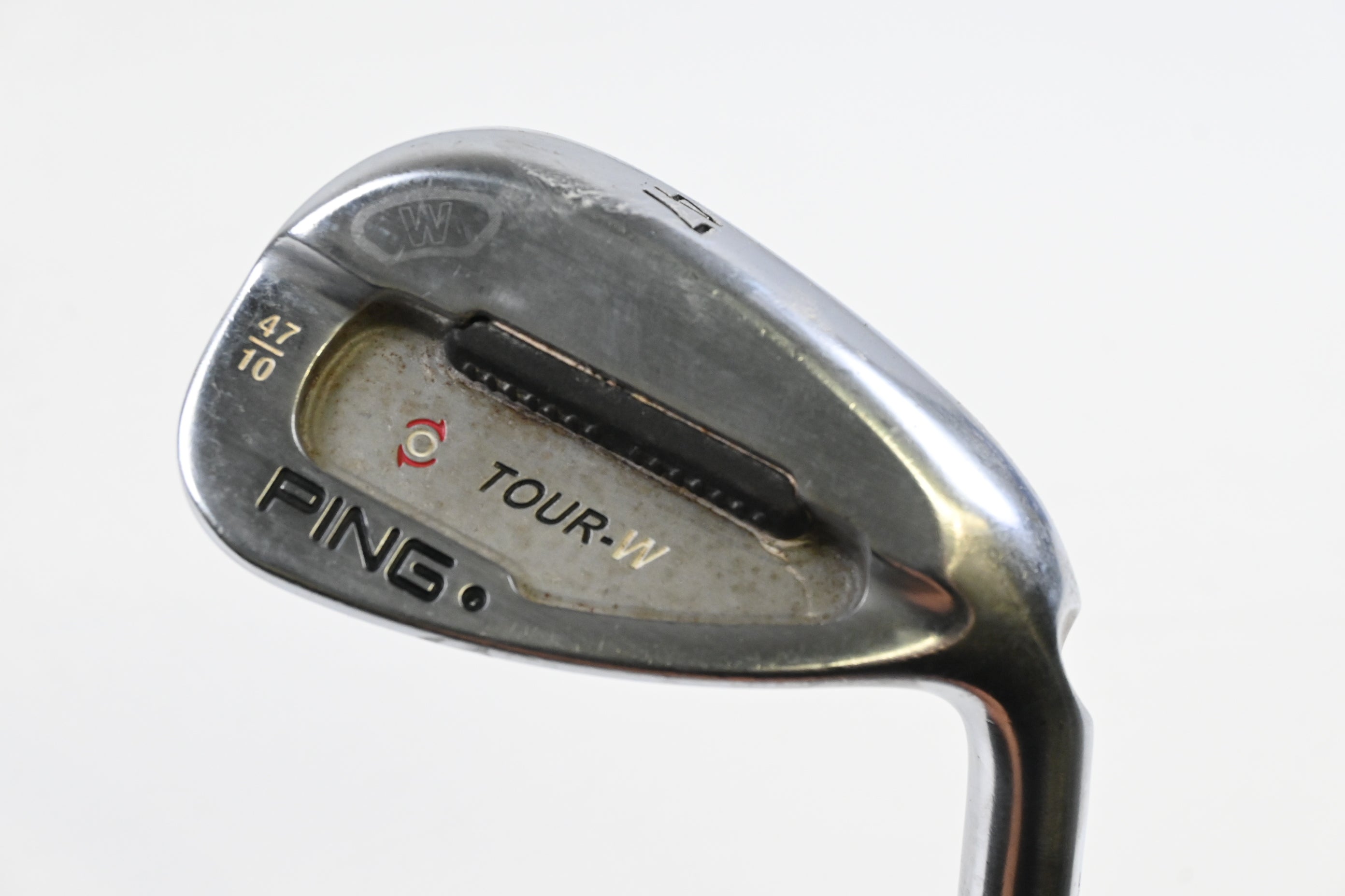 Ping Tour-W Pitching Wedge / 47 Degree / Black Dot / Stiff Flex Black Gold Shaft
