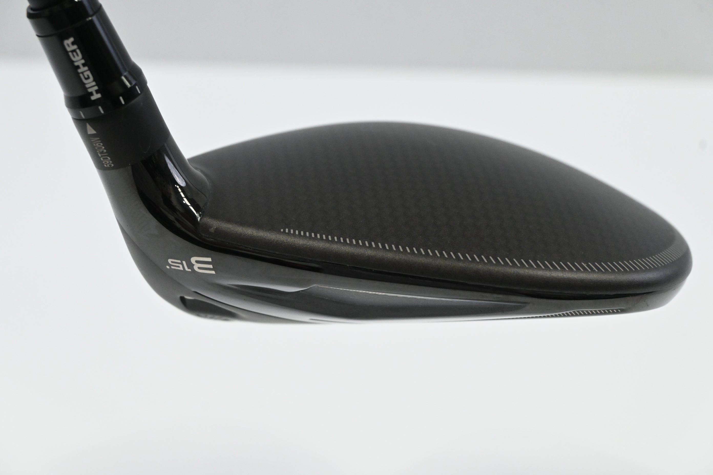 Taylormade Qi4D #3 Wood / 15 Degree / Stiff Flex Taylormade Reax White 65 Shaft