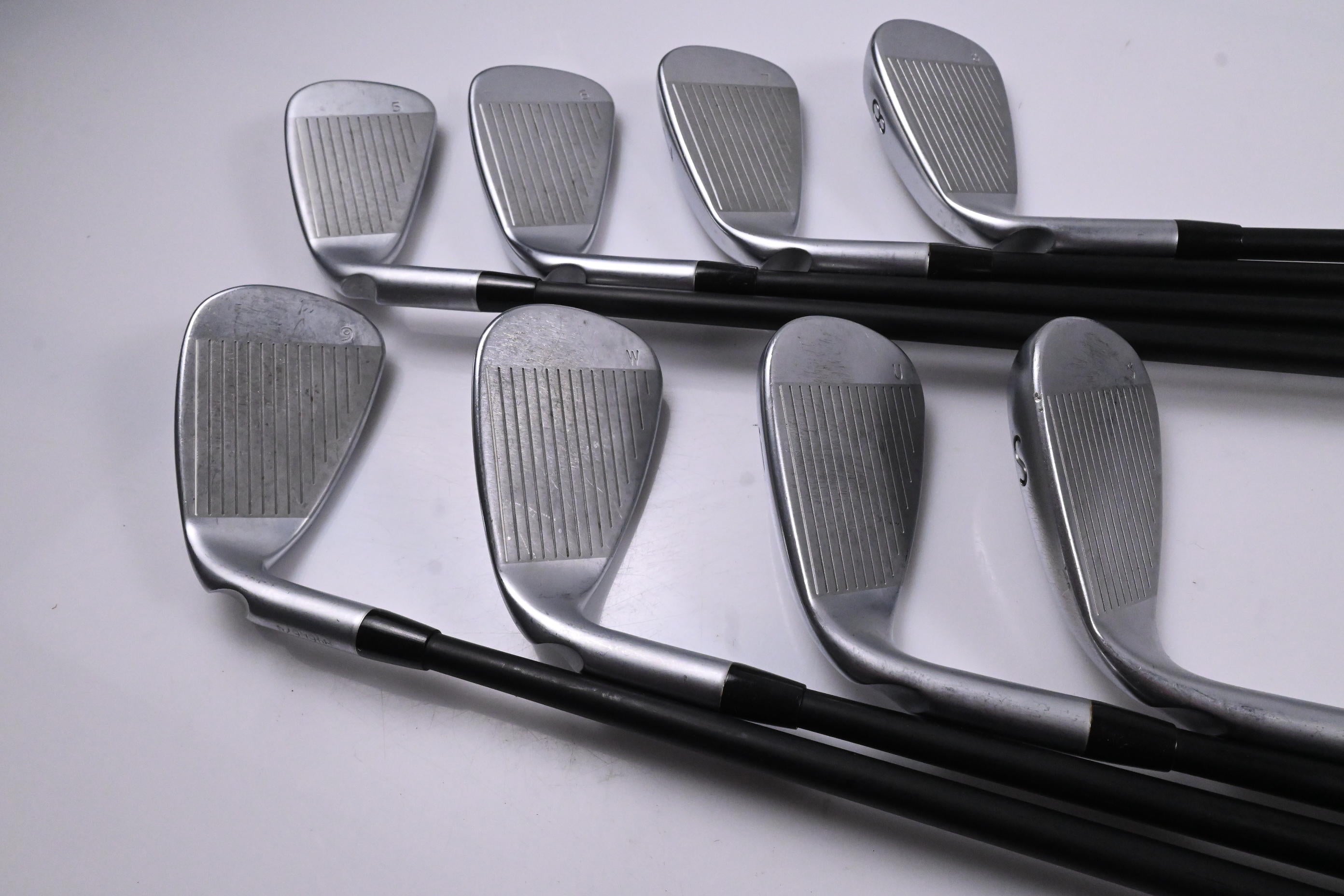 Ping G400 Irons / 5-PW+GW+SW / Silver Dot / Regular Flex Ping Alta CB Shafts