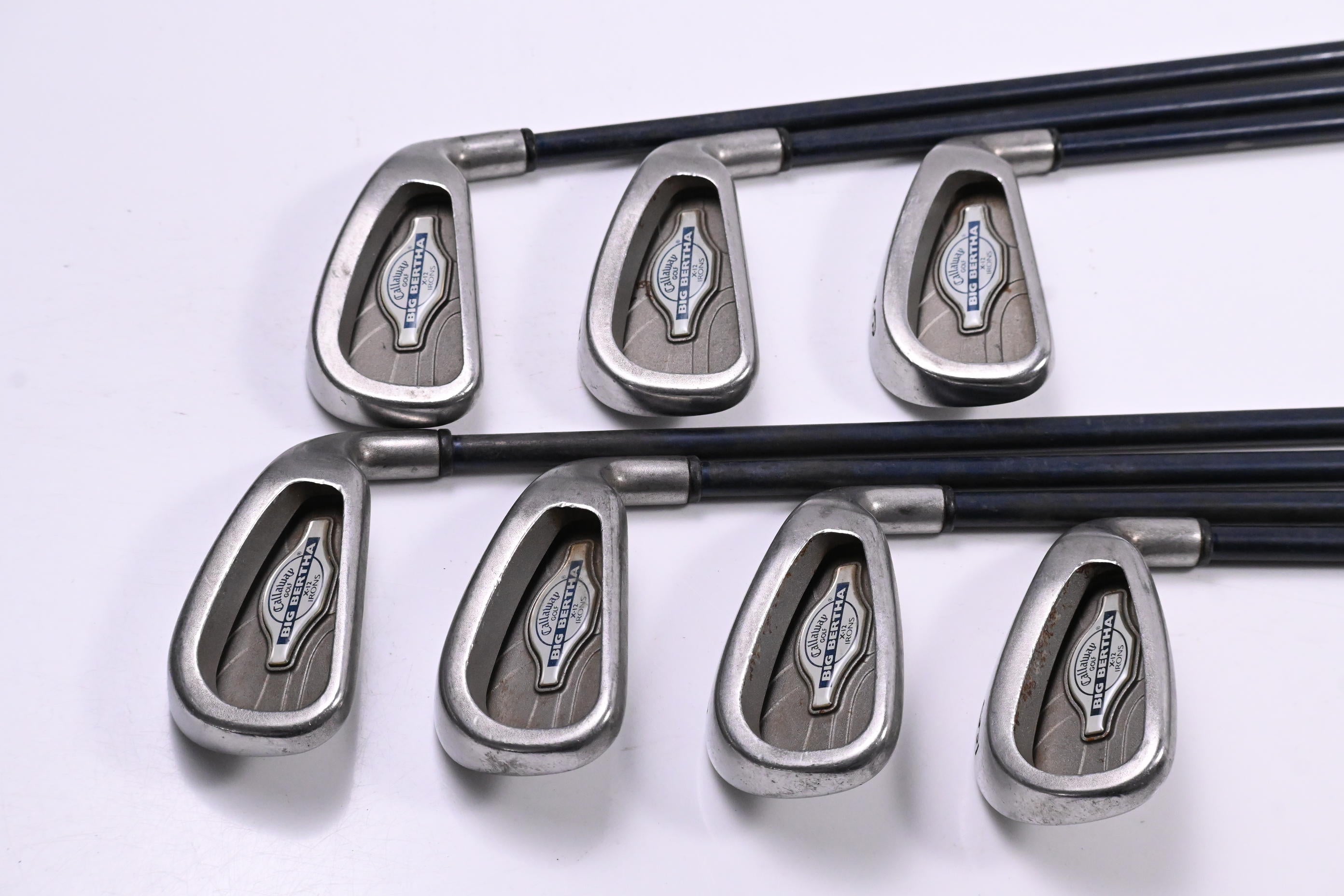 Callaway X-12 Irons / 3--9i / Firm Flex Callaway RCH 99 Shafts