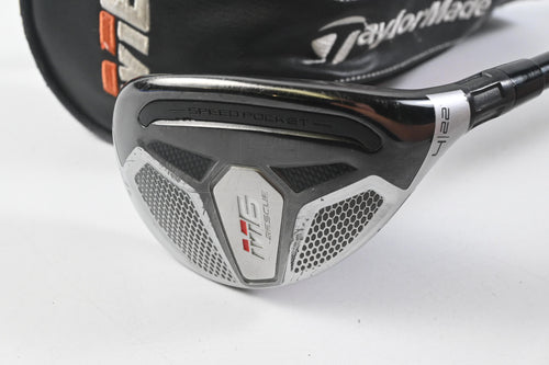 Taylormade M6 #4 Hybrid / 22 Degree / Regular Flex HZRDUS Smoke Red RDX 70 Shaft